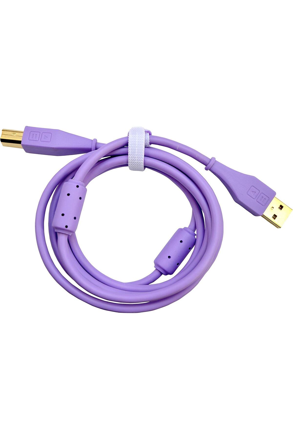 Mu Art Ahşap Mrt TechTools Chroma Cables USB-A to B - 1.5mt | Straight Purple Art 871301