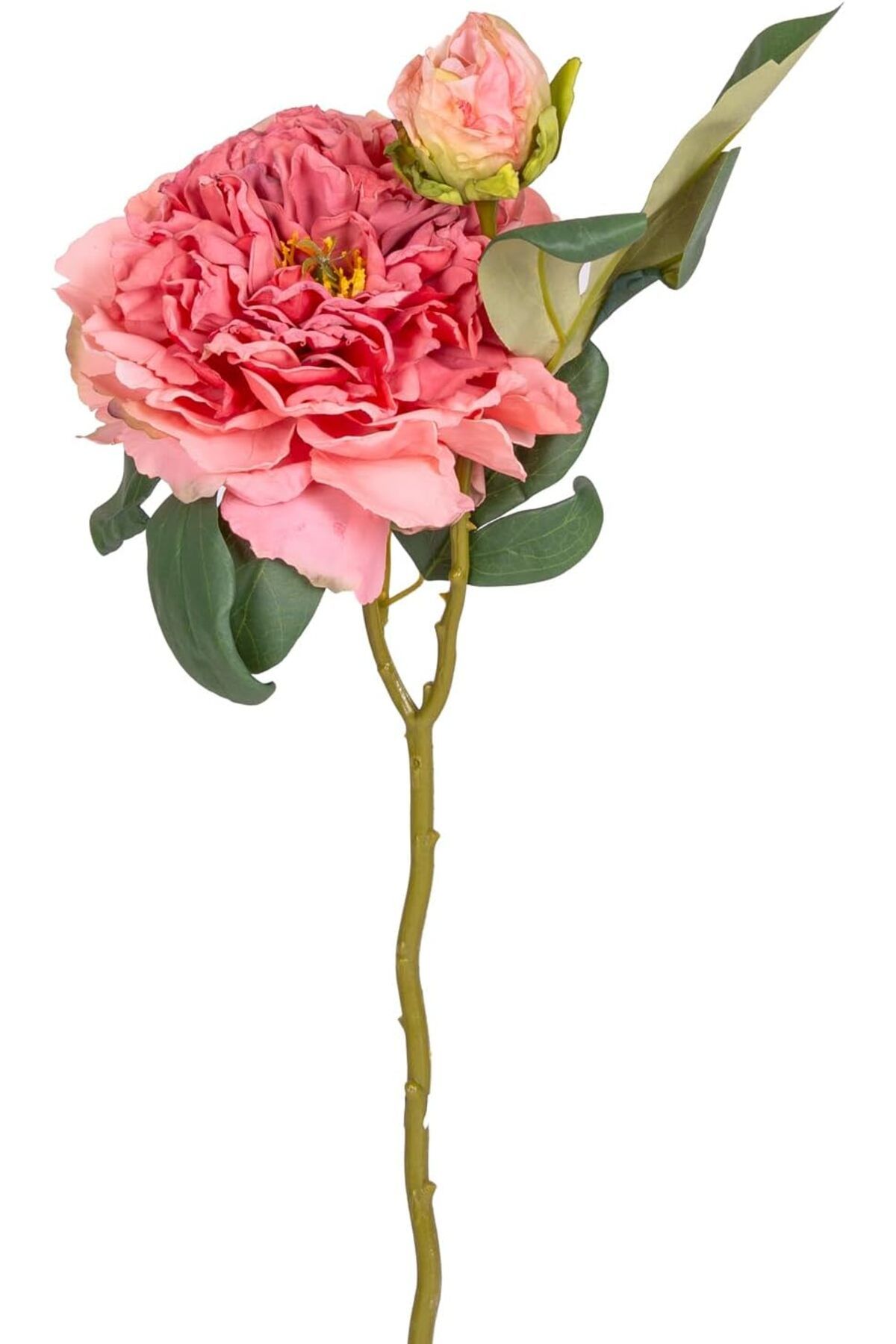 Mu Art Ahşap Mrt Yapay Gül Tomurcuklu Koyu Pembe 50 Cm. Art 871301