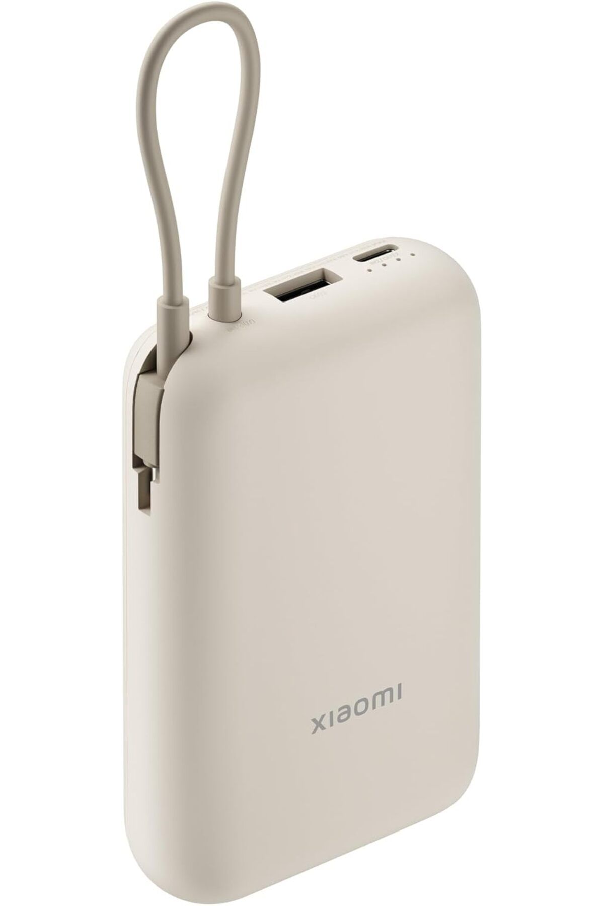 Mu Art Ahşap Mrt Power Bank 10000mAh (entegre kablo) Bej Art 871301