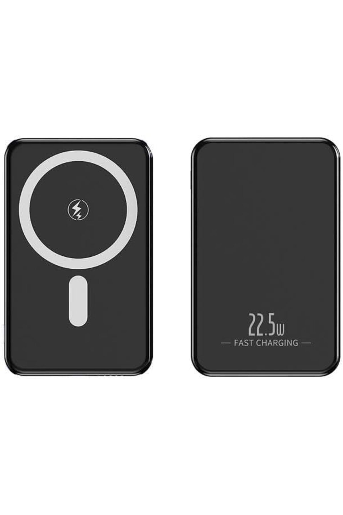 Mu Art Ahşap Mrt 5000 Mah 15W Manyetik Wireless Powerbank Siyah PB-54 Art 871301
