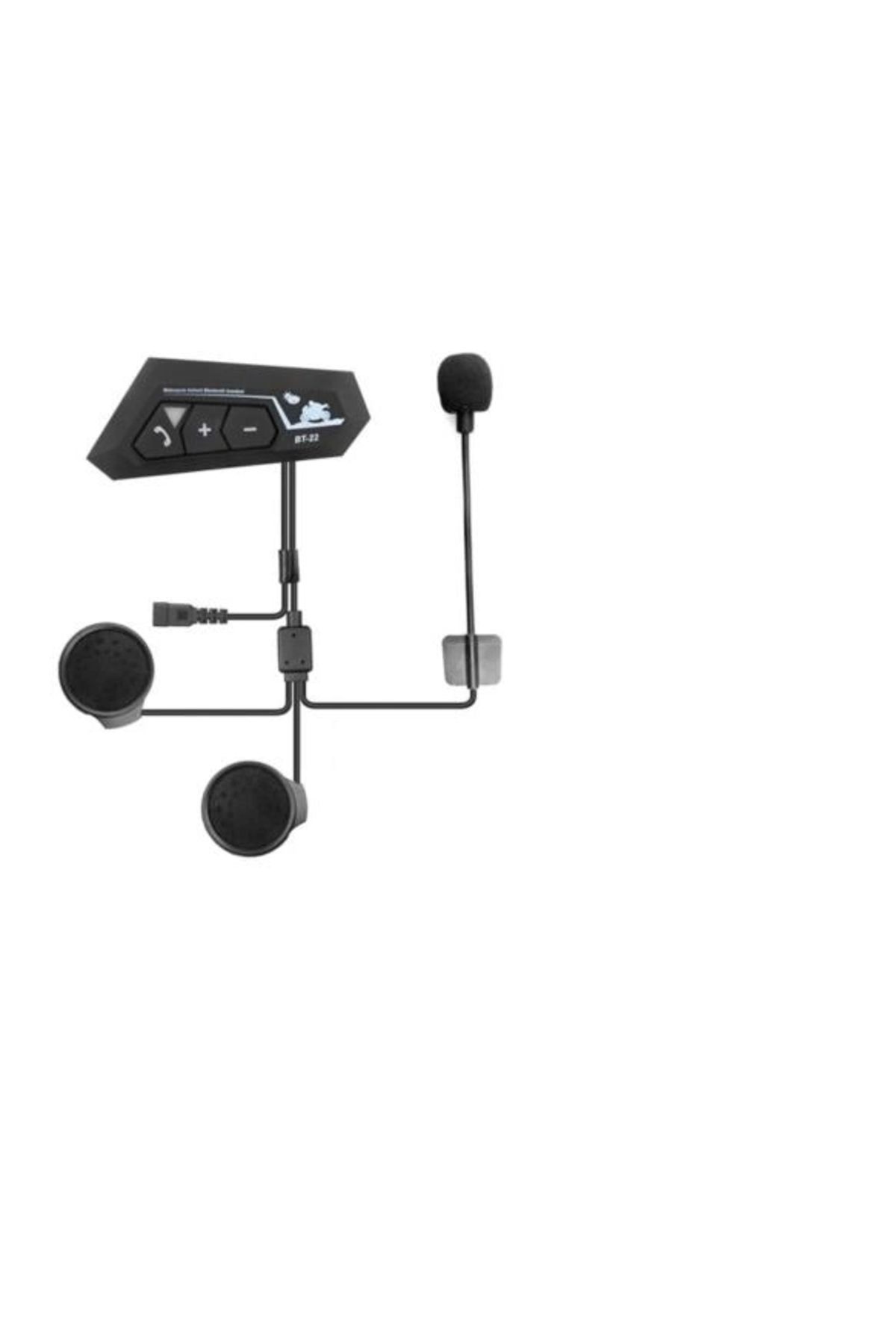 Ardan Home Bt22 Kask Kulaklık Bluetooth Motosiklet Kulaklık 5.0 Bluetooth Interkom Motorsiklet Kulaklık