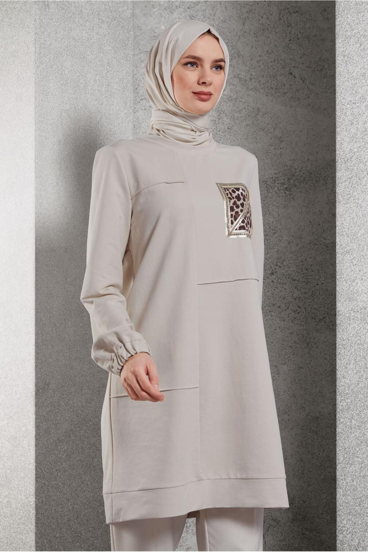 تونیک گرمکن چاپی 45112 Alvina