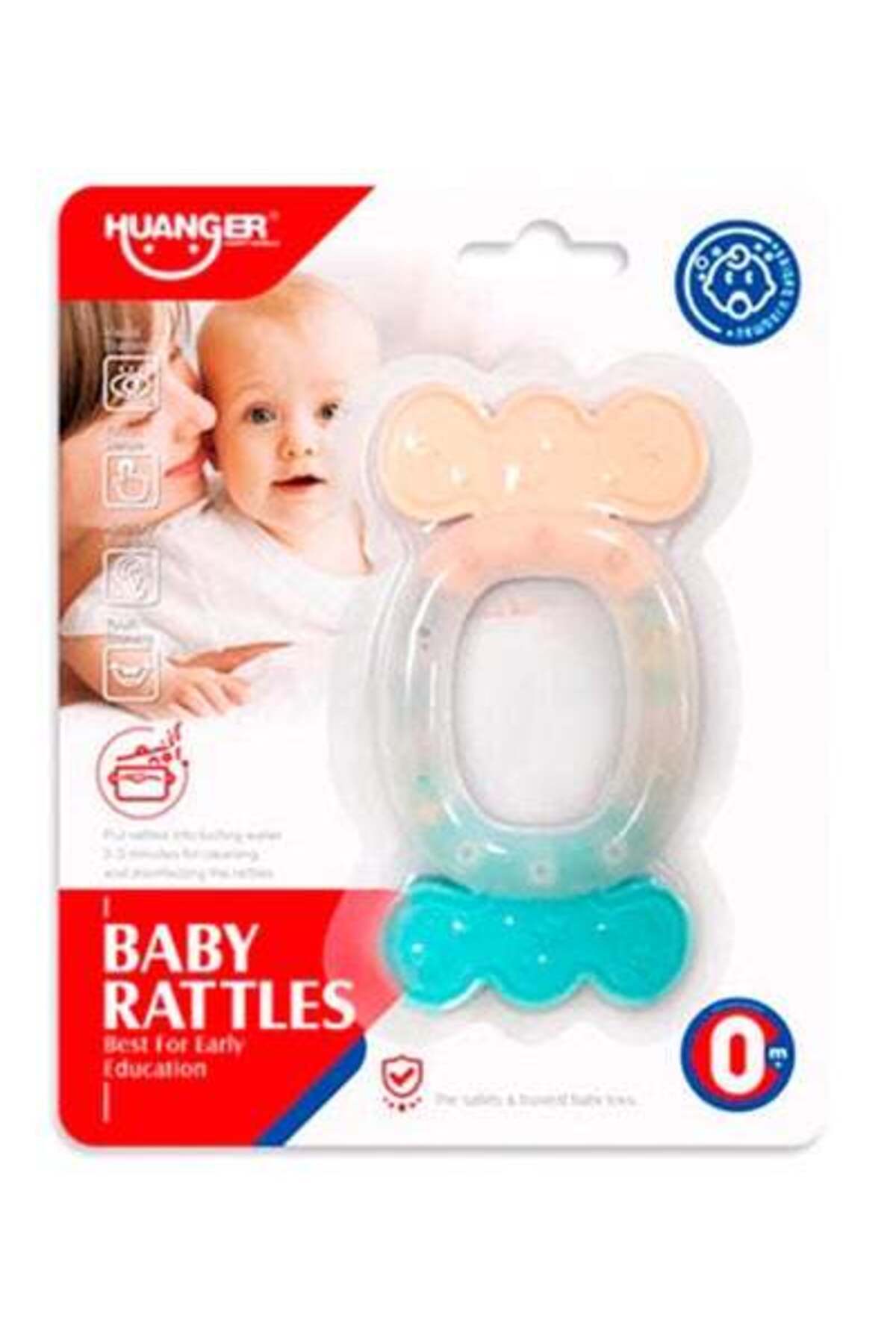 HALAMODO-Comfortable Safe Durable Non-Toxic Lightweight Teether Rattle For Baby 1