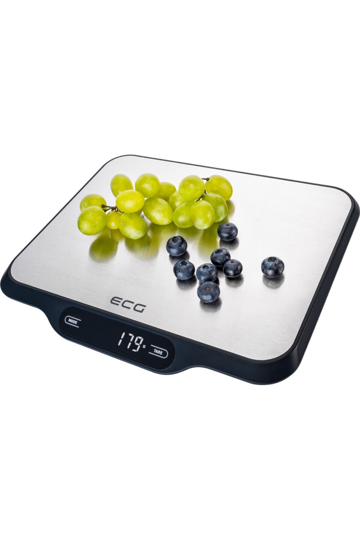 ECG-Kv 215 S Kitchen Scale, 15 Kg, Tare Function, Accuracy 1 G, Touch Control 3