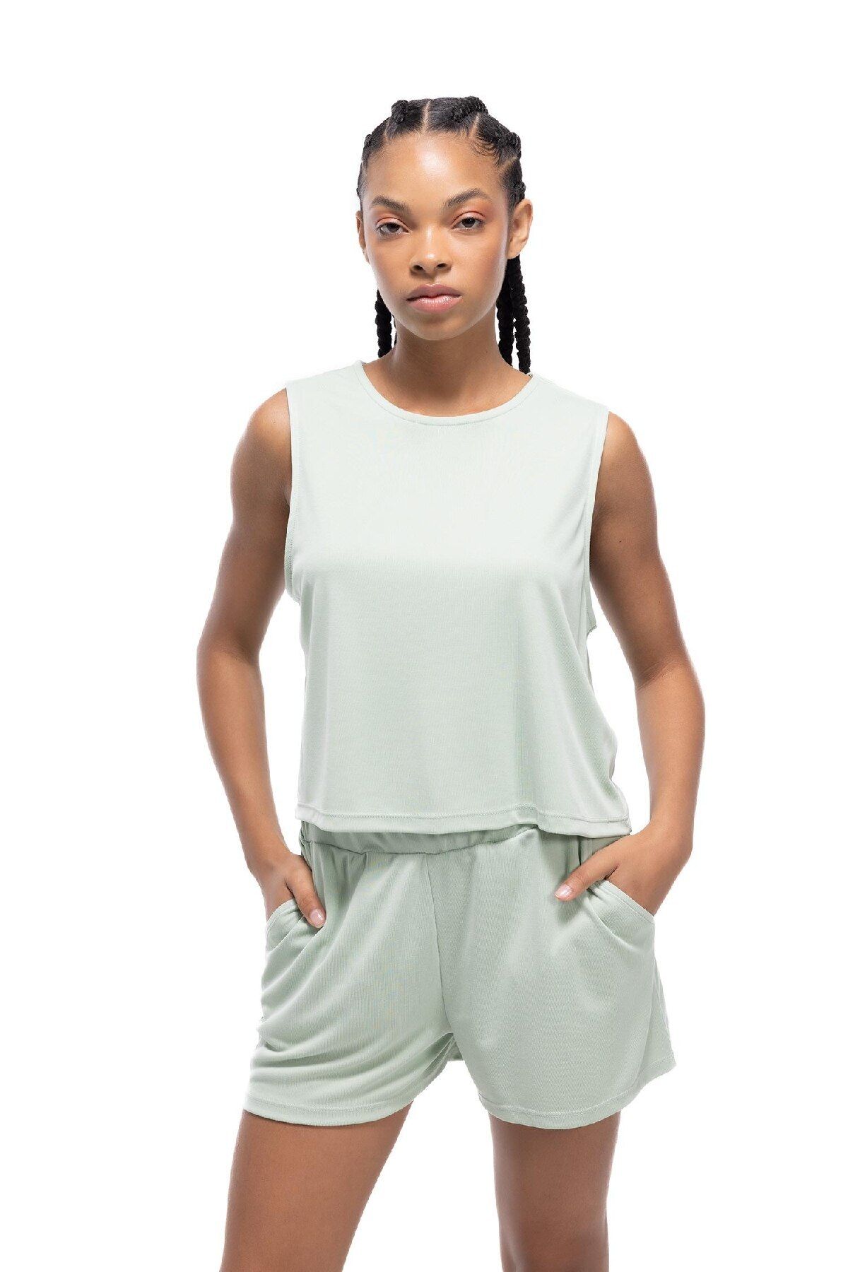 DeFacto-Sportovní šortky DeFactoFit Modal Short Leg - D2981AX24HS 3