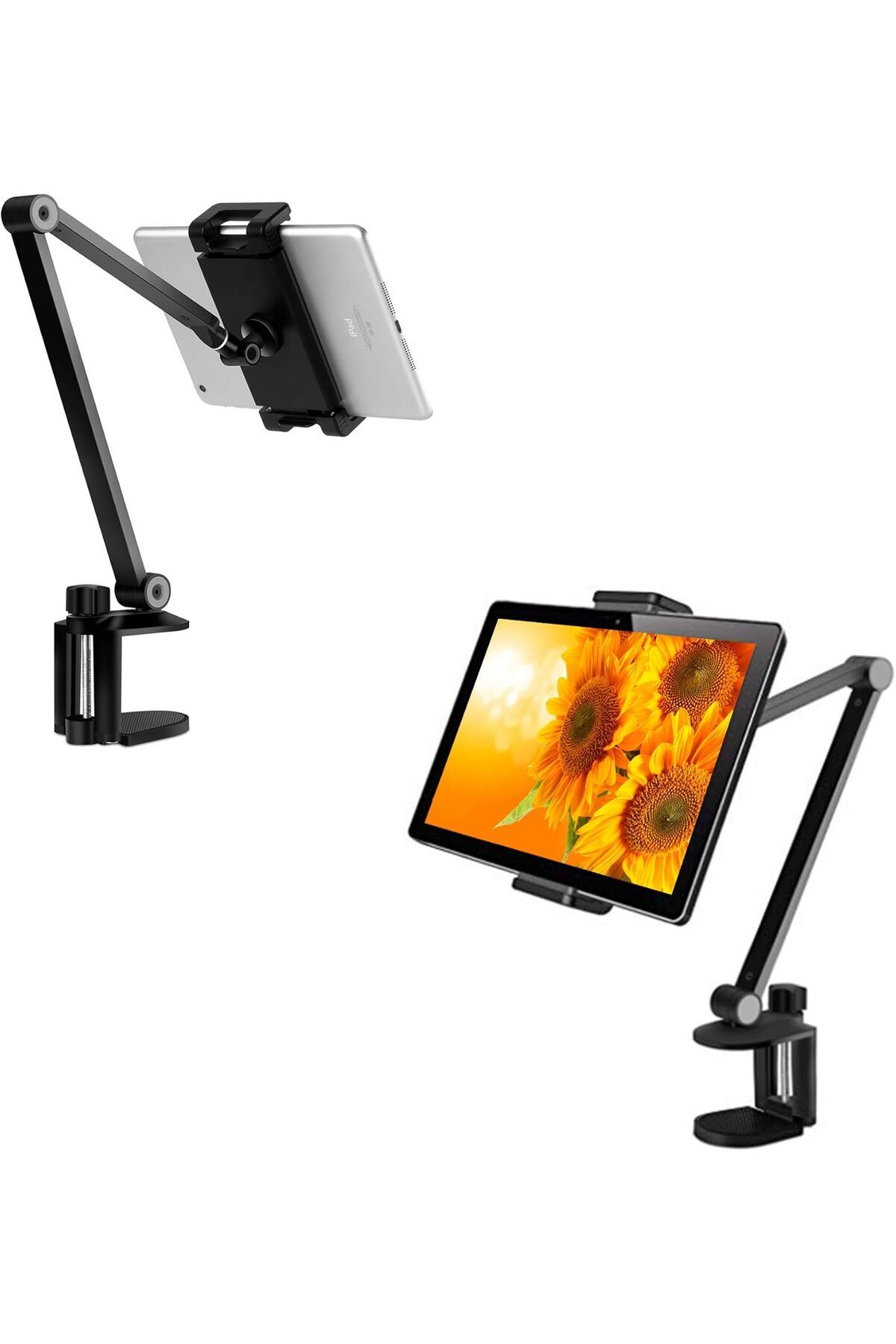 STOREMAX ELZ Uzun Kollu Tablet Standı, iPhone/iPad/iPad Mini/iPad Pro 12,9 inç Herhangi Bir Telefon/Tablet