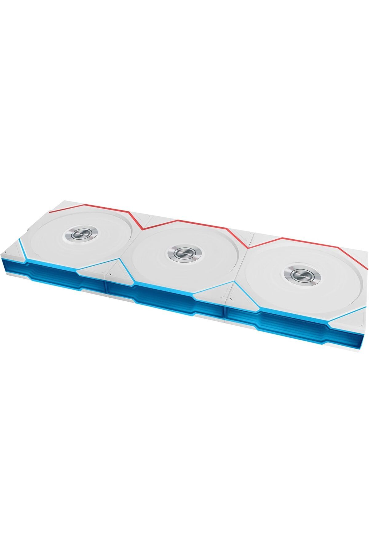 STOREMAX Rom Li UNI FAN REVERSE TL WIRELESS 3x120mm Beyaz Kasa Fanı (G99.12RTL1W3W.00) Romshp 1067323