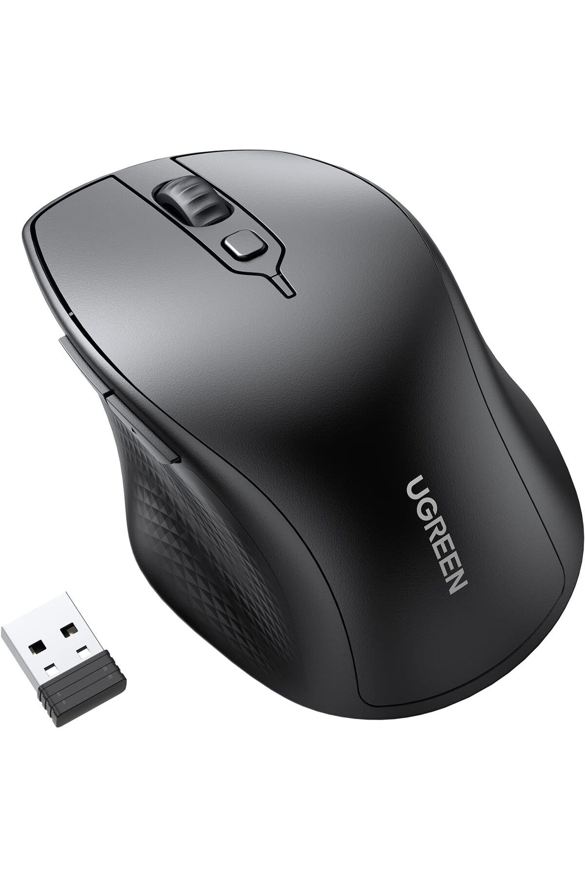 STOREMAX Ezg Kablosuz Ergonomik Fare, USB Alıcılı 2.4GHz 4000 DPI Sessiz İnce Kablosuz Bluetooth Fare, Ta