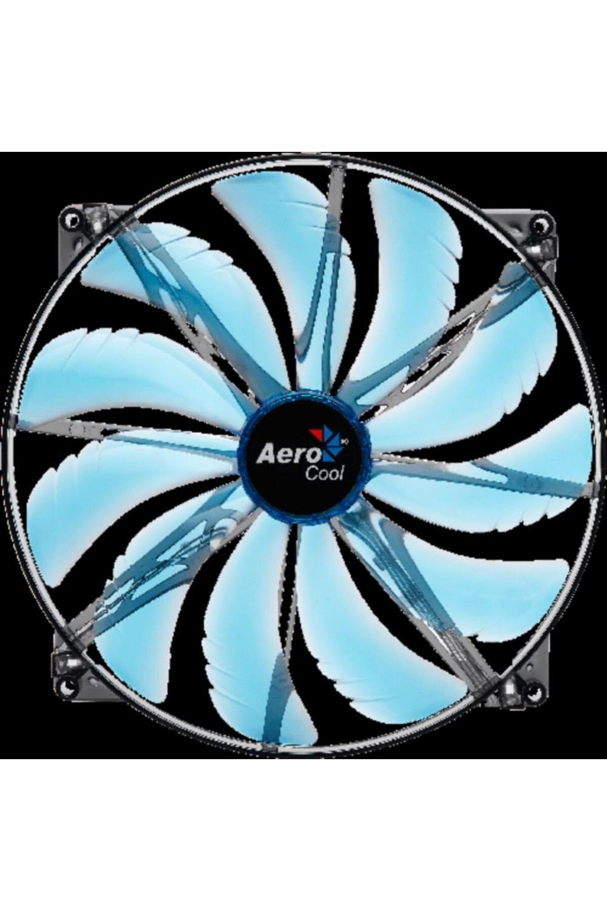 STOREMAX Sbl Silent Master 200 mm Mavi LEd fan SBLShp 1064356