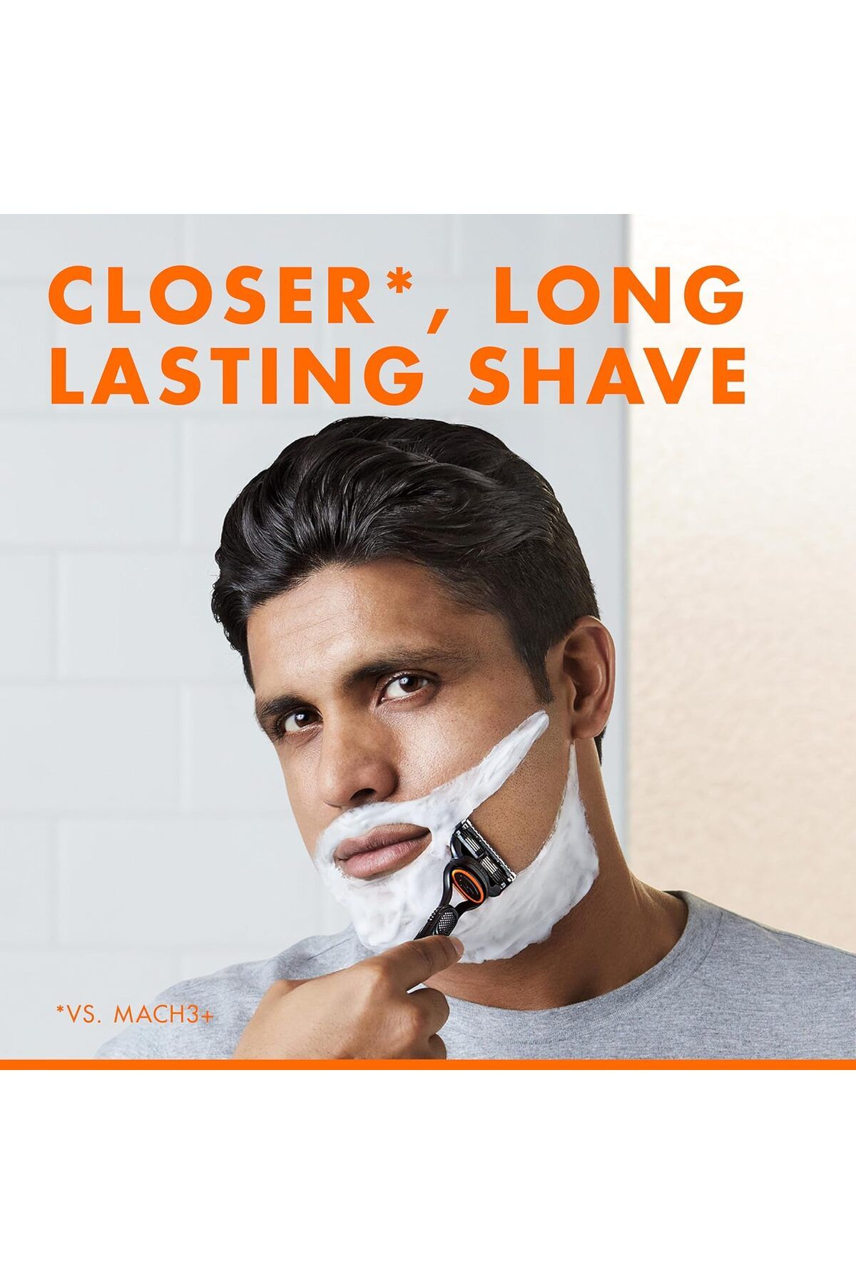 Gillette-Fusion5 Razor for Men with One Handle and Two Blades 2