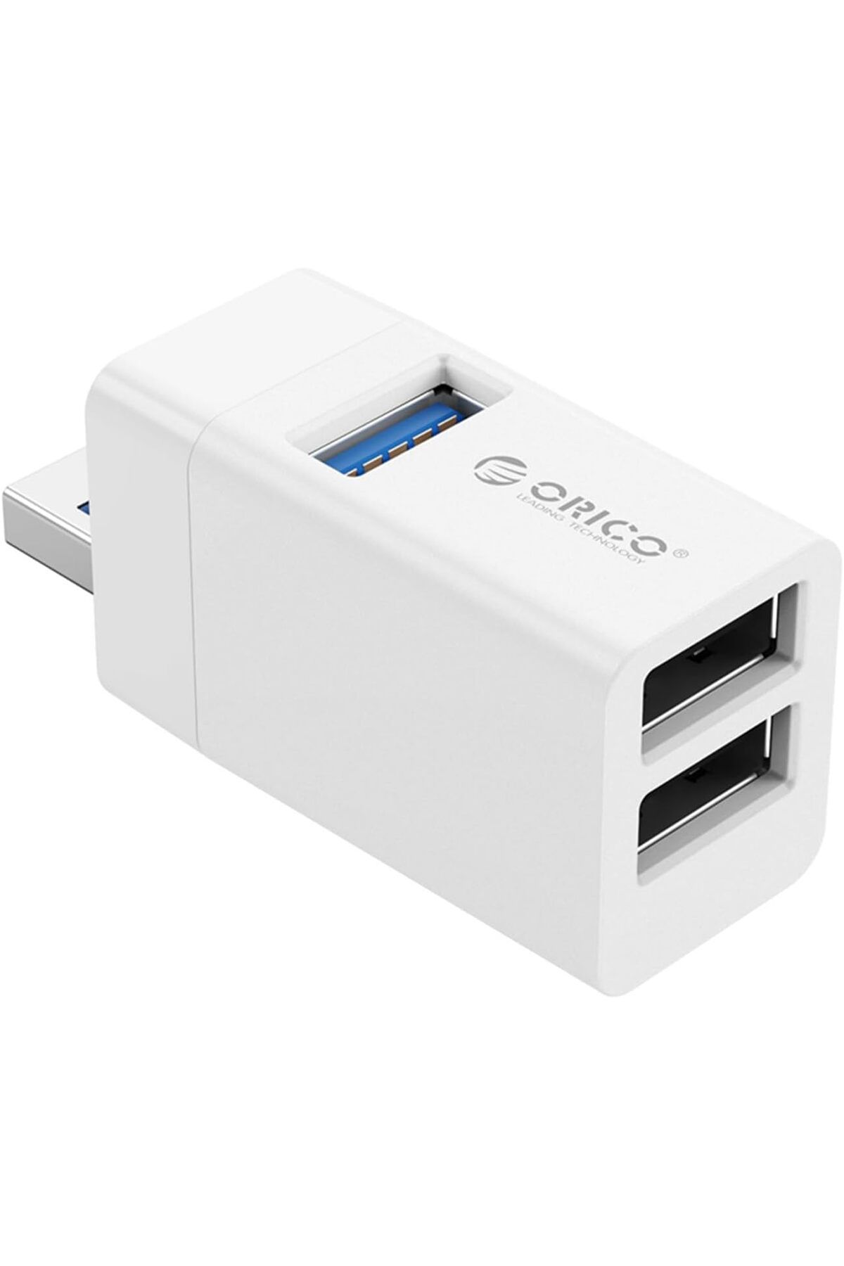 STOREMAX OZN 3 Port USB3.0 USB Taşınabilir 5Gbps Yüksek Hızlı Mini Çoklayıcı HUB, Beyaz, MINI-U32-WH