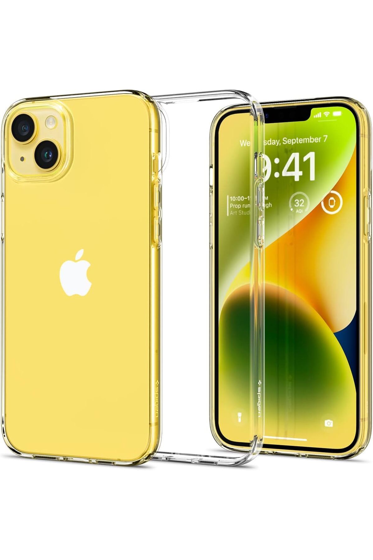 STOREMAX Rom iPhone 14 Plus Kılıf Liquid Crystal 4 Tarafı Tam Koruma Crystal Clear - ACS04887 Romshp 10673