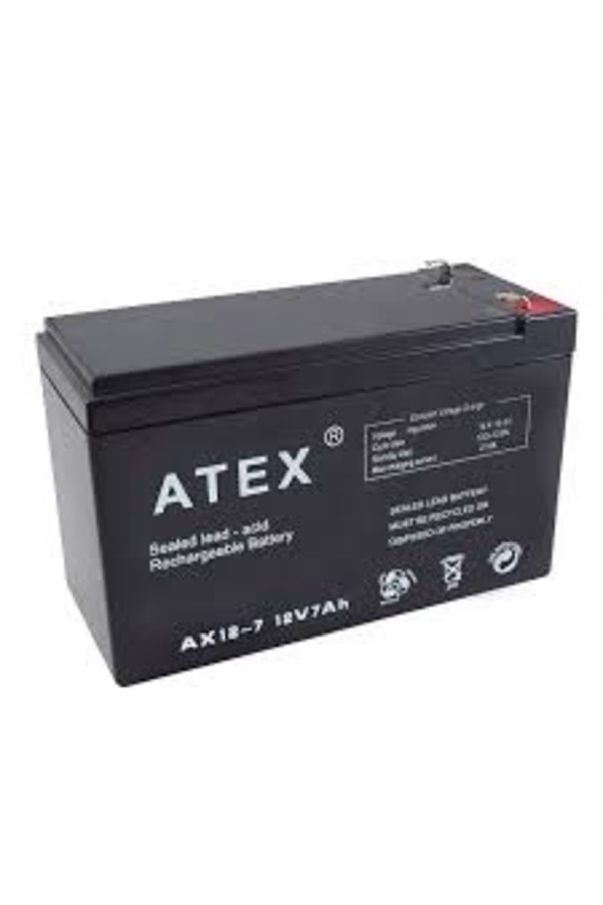 STOREMAX KALIN KURU AKÜ 12V-7AH AMPER TrendBazaar 1057563