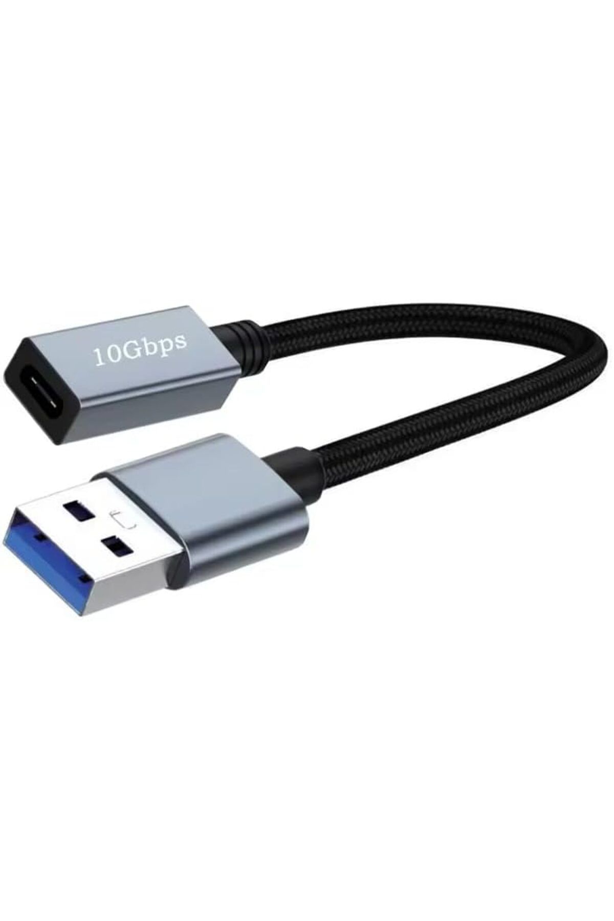 STOREMAX SRT Çift Taraflı 10 Gbps Type-C F to USB 3.0 Veri Aktarım Kablosu 30 Santimetre USB C Dişi to US