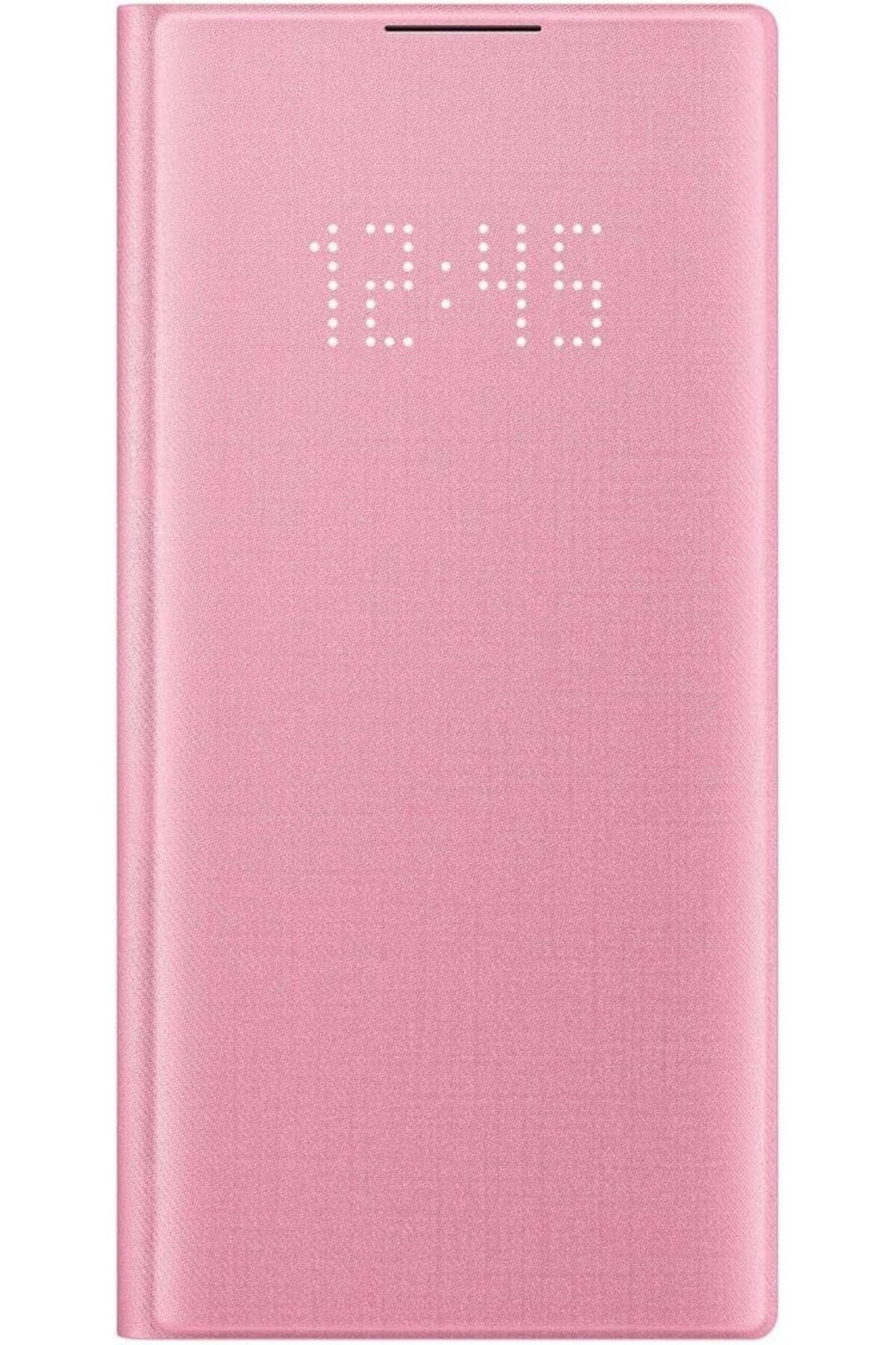STOREMAX ELZ Galaxy Note 10 LED View Cep Telefonu Kılıfı, Pembe FRNTR 1127478