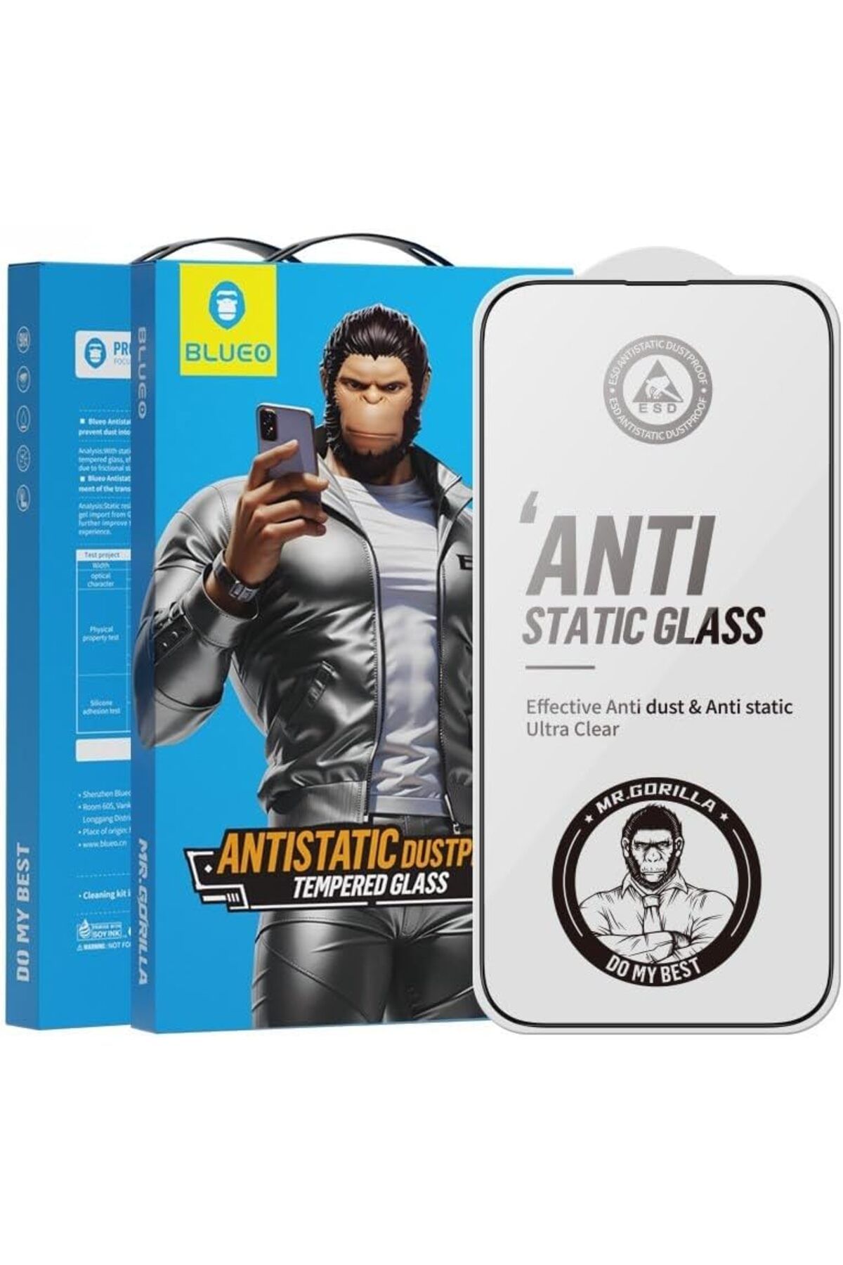 Mu Art Ahşap Mrt Fold 6 Uyumlu Full Cover Anti-Static Cam Ekran Koruyucu Art 871301