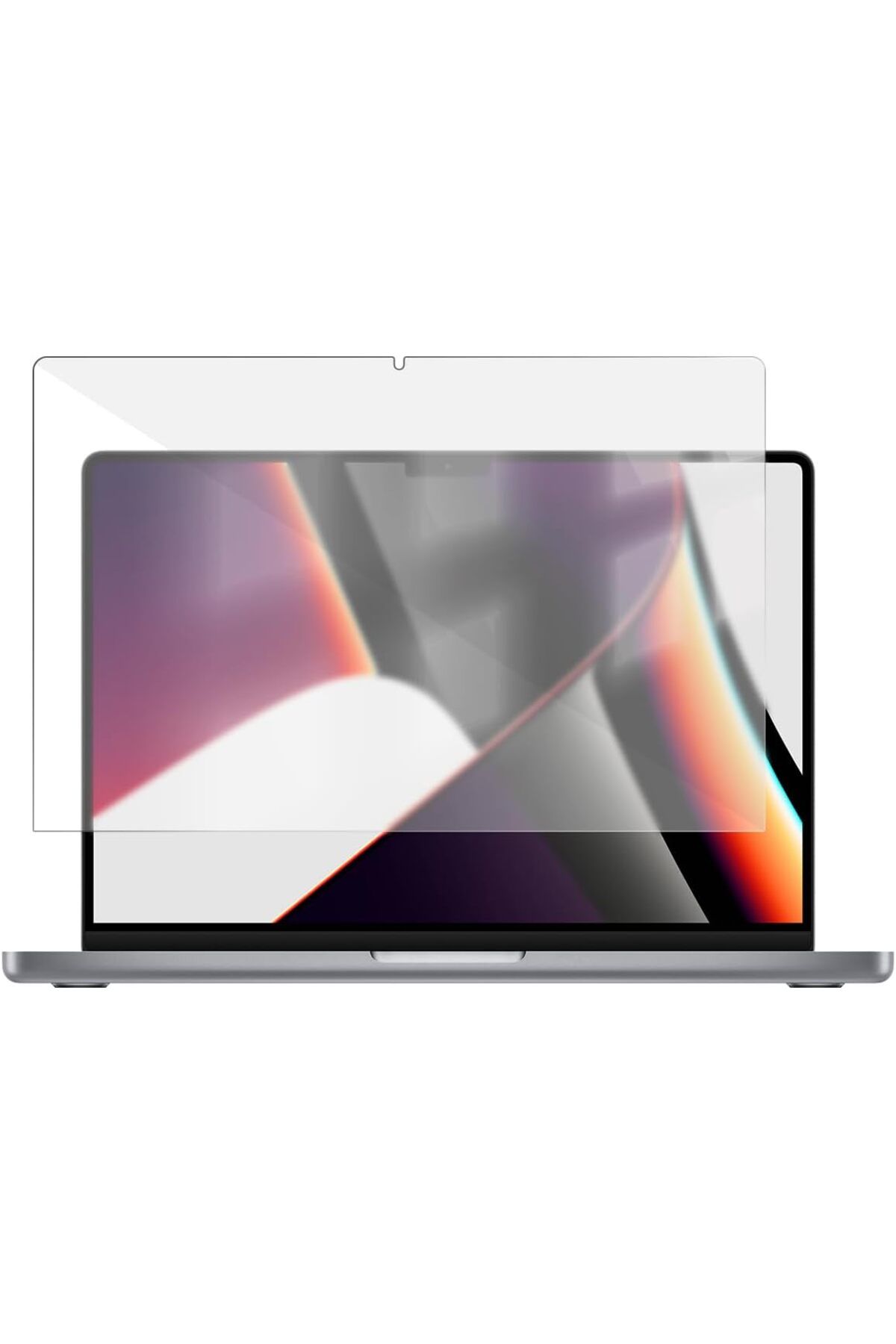 Mu Art Ahşap Mrt MacBook Pro 14.2 İle Uyumlu Flexi Nano Ekran Koruyucu Art 871301