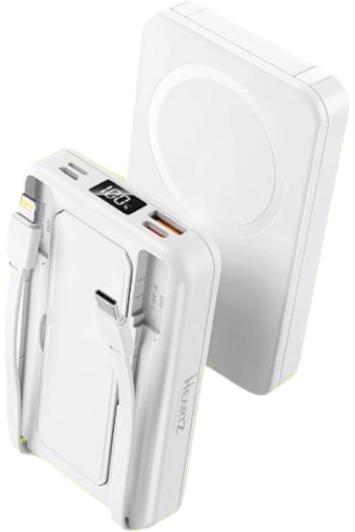 STOREMAX OZN H25 10000 MH PD 20W ve USB 22.5W MAGNETİC MAGSAFE ile uyumlu FAST HIZLI ŞARJ DAHİLİ TYPE C V