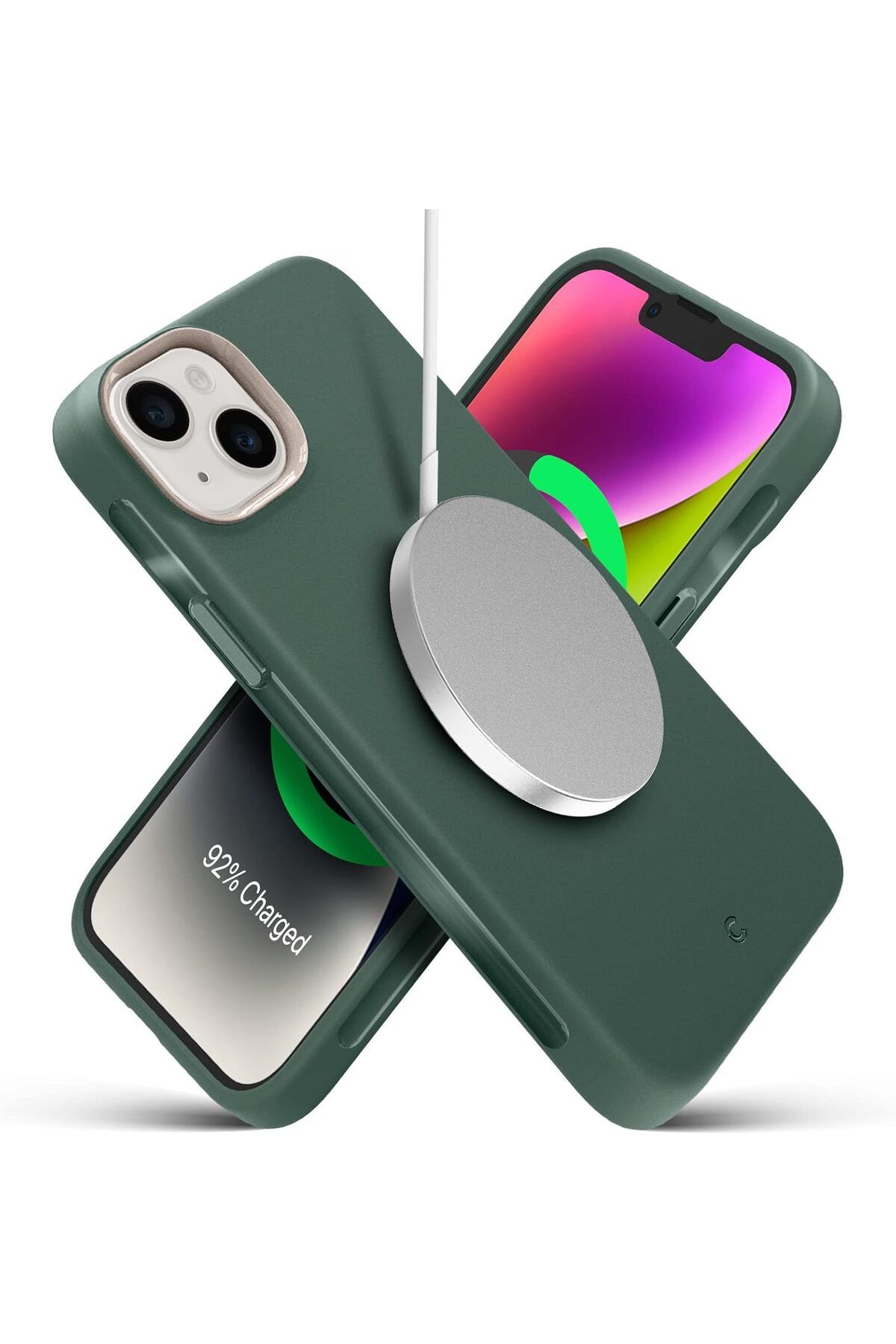 STOREMAX Ciel by Cyrill iPhone 14 / iPhone 13 Kılıf Ultra Color Mag (MagSafe Uyumlu) Kale - ACS05090 Tren