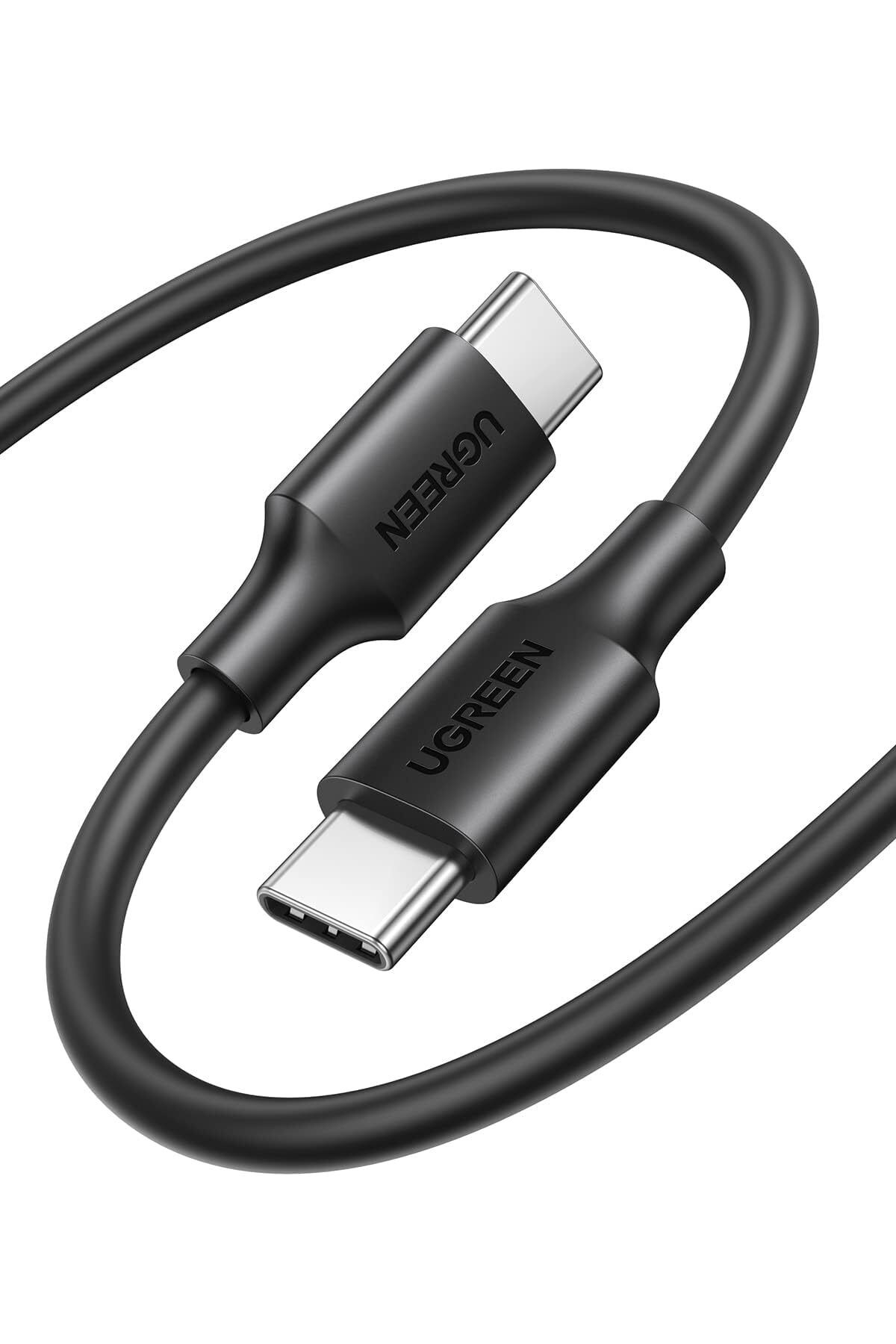 STOREMAX USB C to USB C 3A Hızlı Şarj ve Data Kablosu Siyah 2 Metre TrendBazaar 1057563