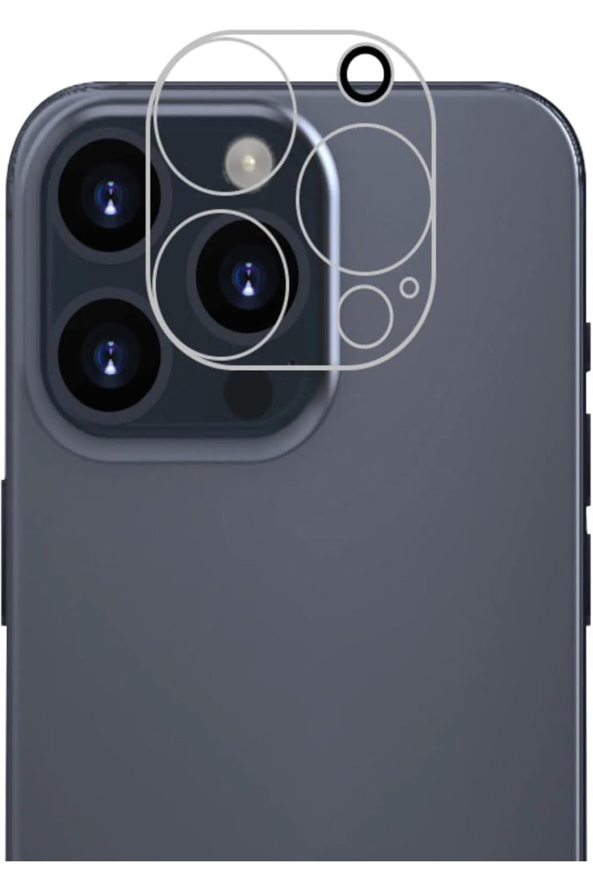 STOREMAX OZN İletişim iPhone 15 Pro Max İle Uyumlu Kamera Lensi Koruma Camı OZNstre 1094633
