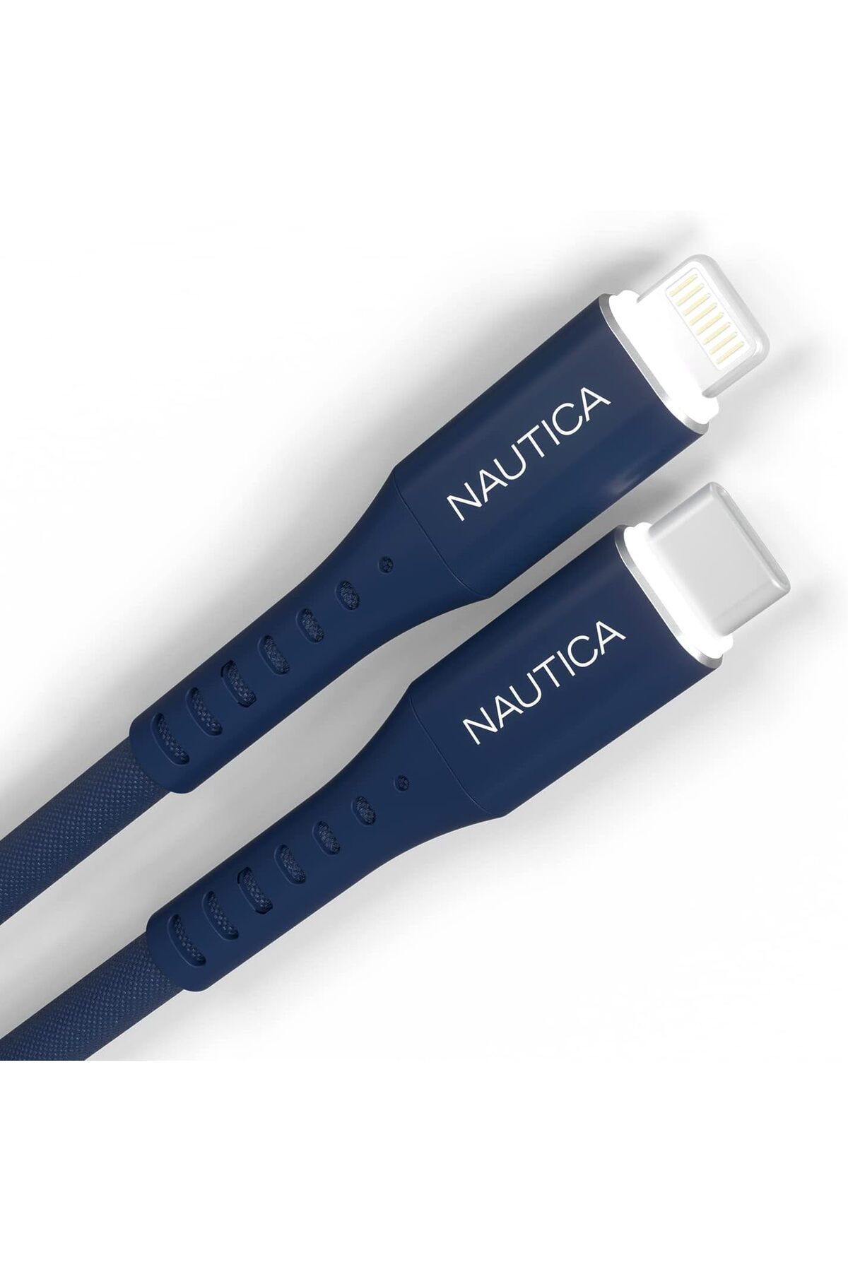 Mu Art Ahşap Mrt C55 PD USB-C to Lightning 20W Led Işıklı Şarj ve Data Kablosu 1.2M Navy Art 871301