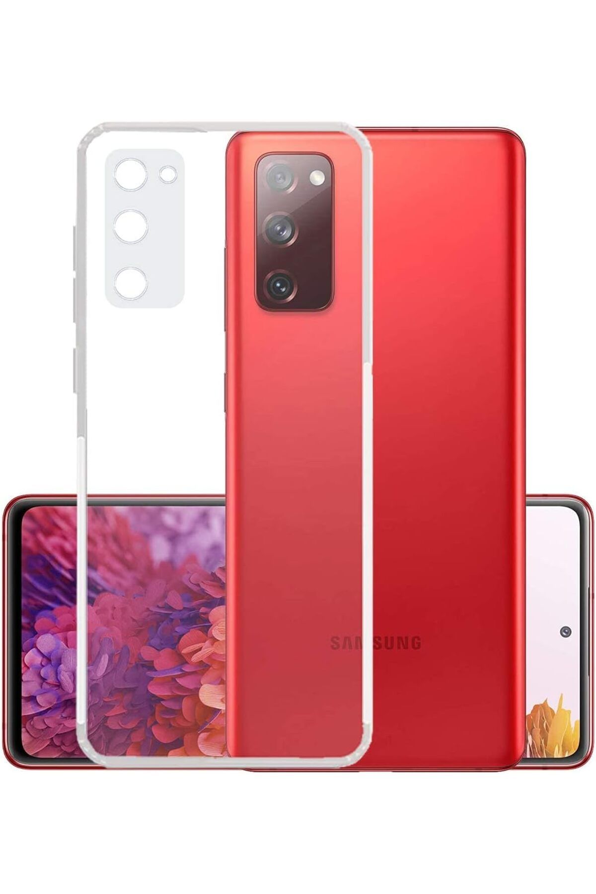 STOREMAX S20FE İle Uyumlu Kamera Korumalı Şeffaf Kılıfı TrendBazaar 1057563