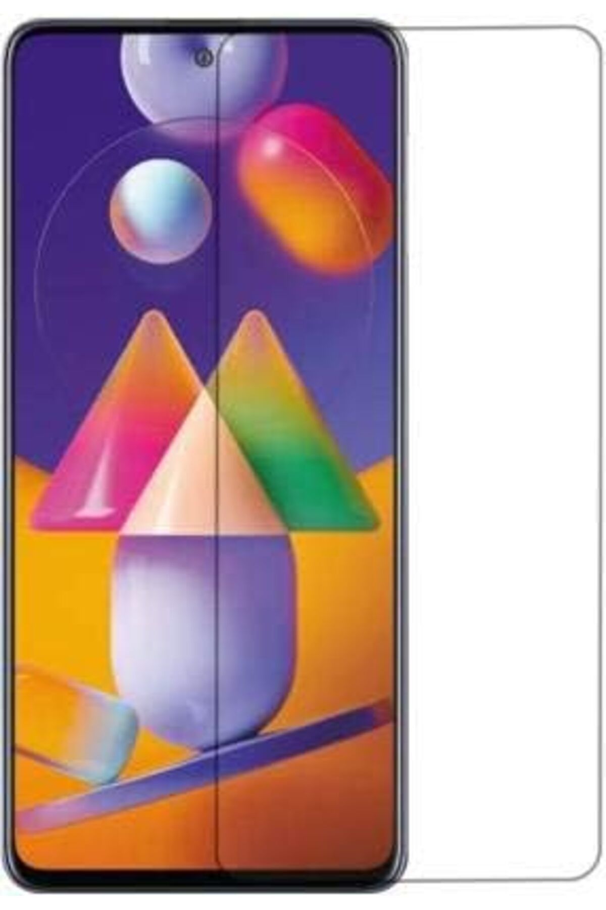 STOREMAX OZN Galaxy M31S Kırılmaz Ekran Koruyucu Temperli Cam OZNstre 1094633