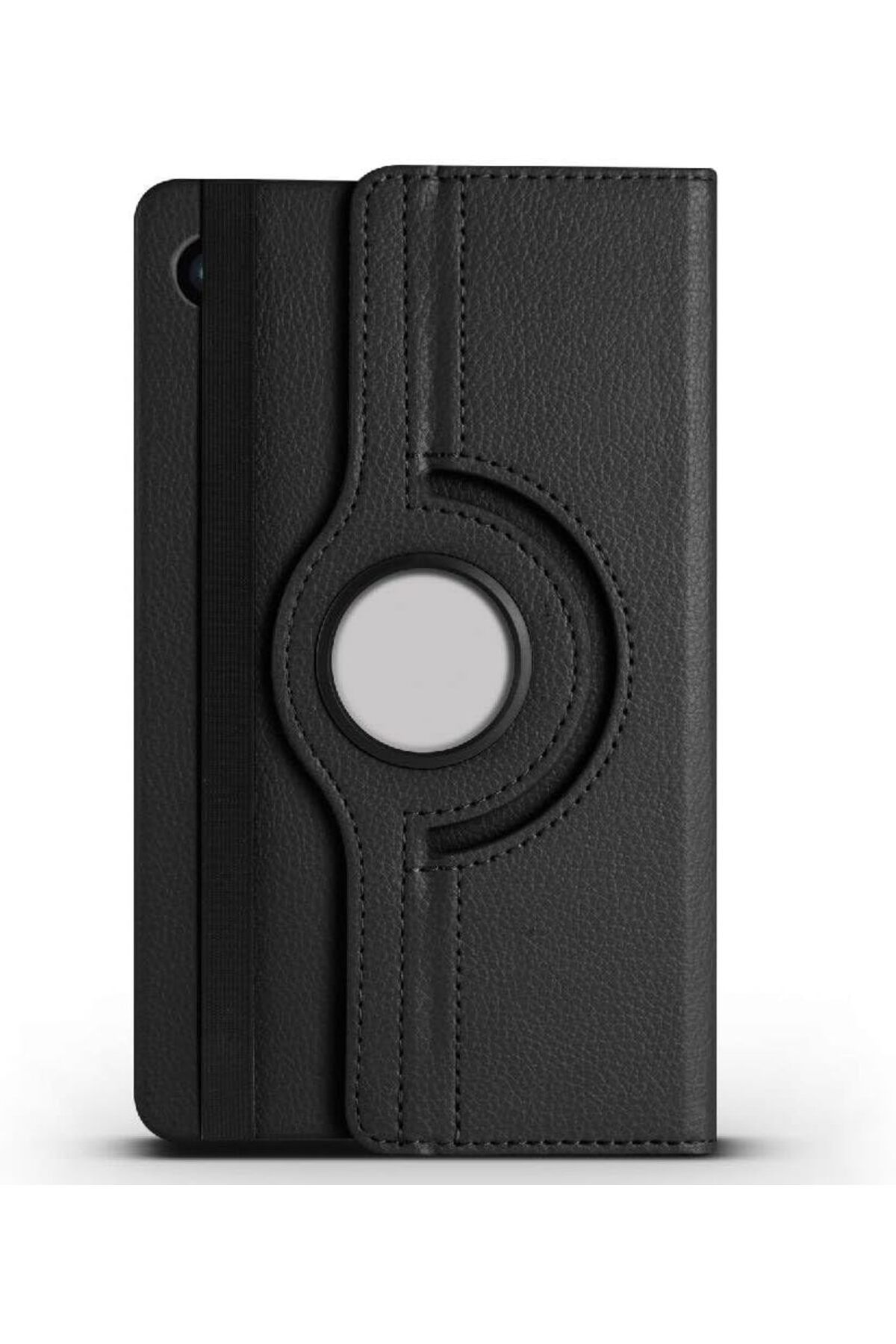 STOREMAX OZN Galaxy İle Uyumlu Tab A9 Plus Dönebilen Standlı Kılıf, Siyah OZNstre 1094633