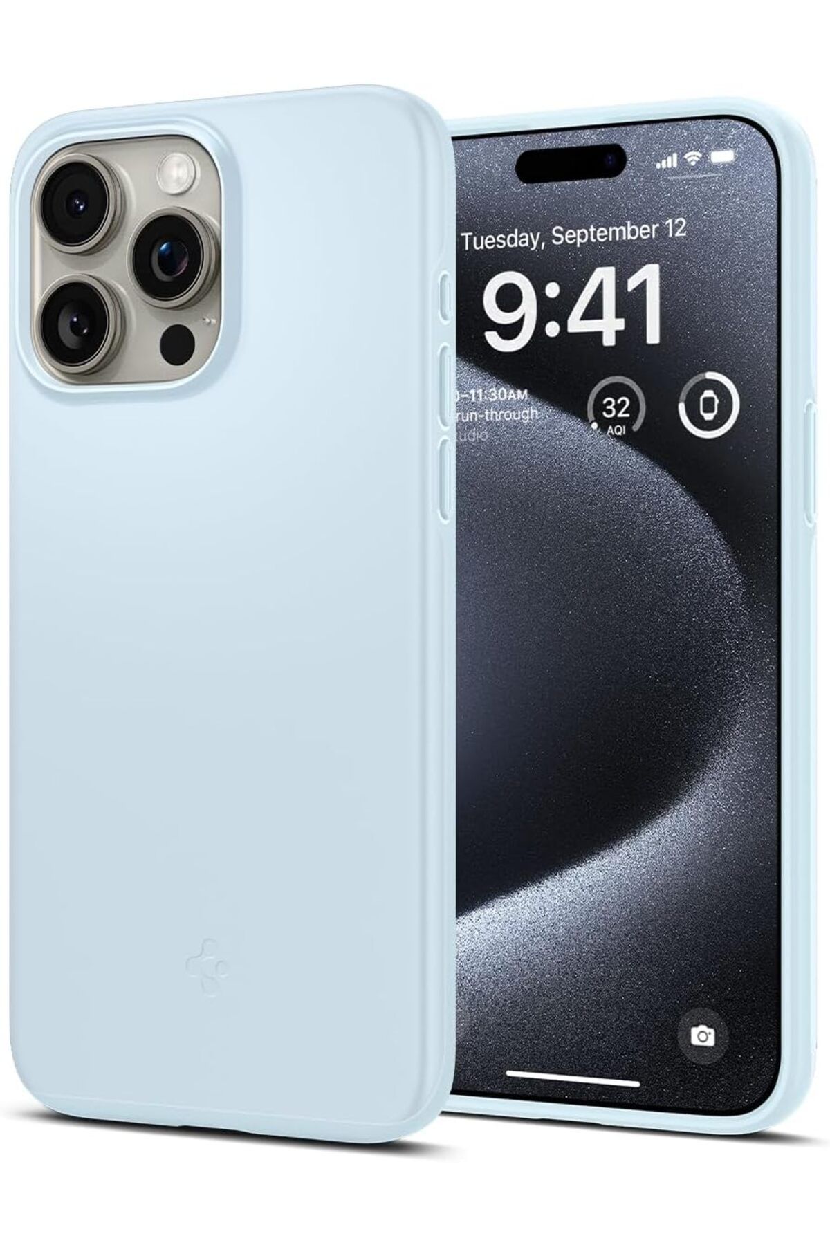 STOREMAX iPhone 15 Pro Kılıf Thin Fit Mute Blue - ACS06693 TrendBazaar 1057563