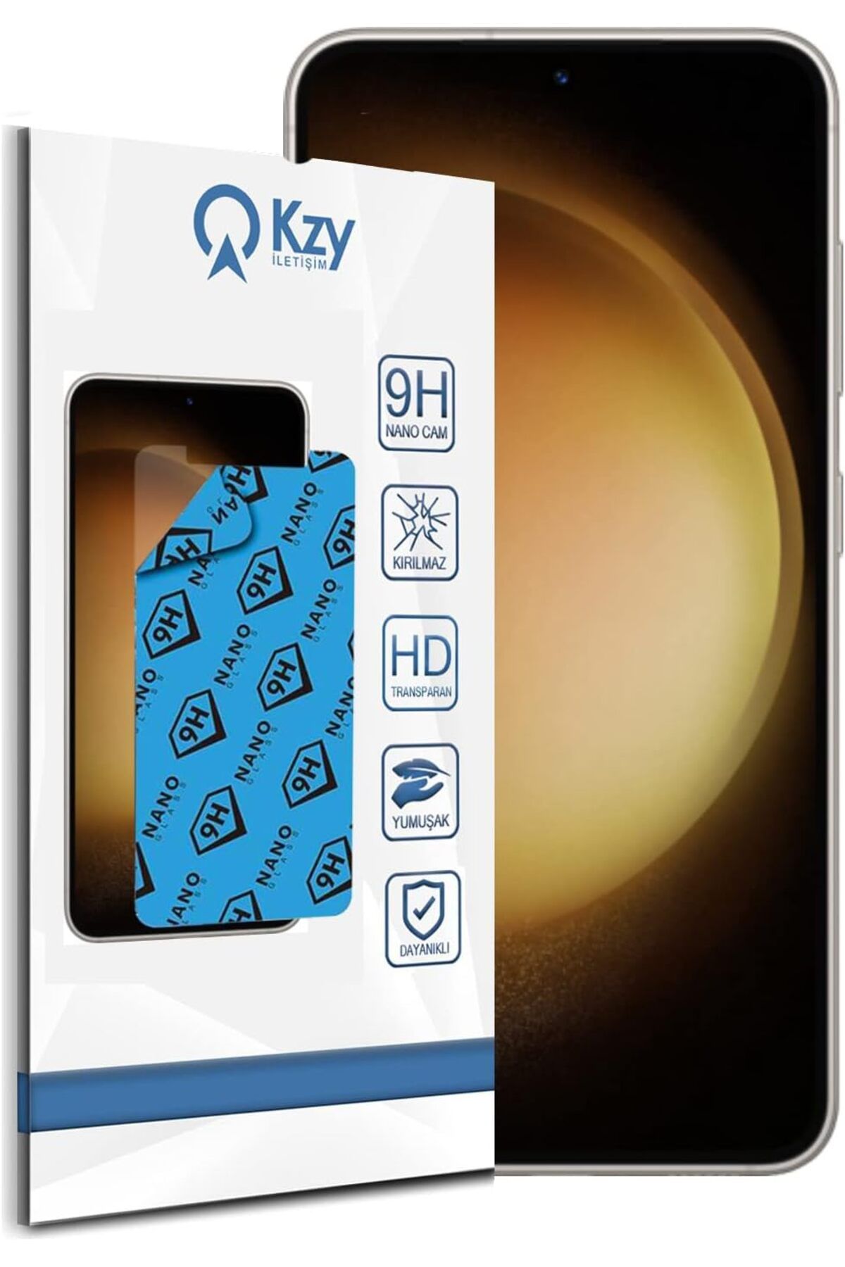 STOREMAX OZN İLETİŞİM Galaxy S23 ile Uyumlu Nano Ekran Koruyucu Kırılmaz Esnek Cam OZNstre 1094633