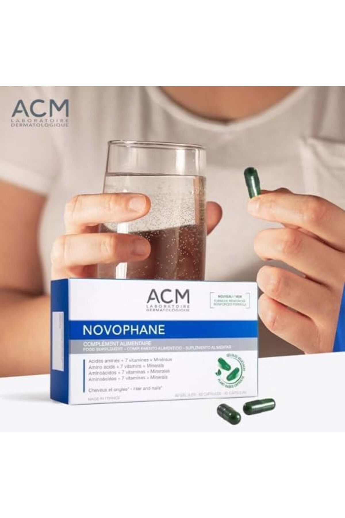 ACM-كبسولات مختبر نوفوفان لعلاج تساقط الشعر والثعلبة والأظافر وهشاشة البشرة 5