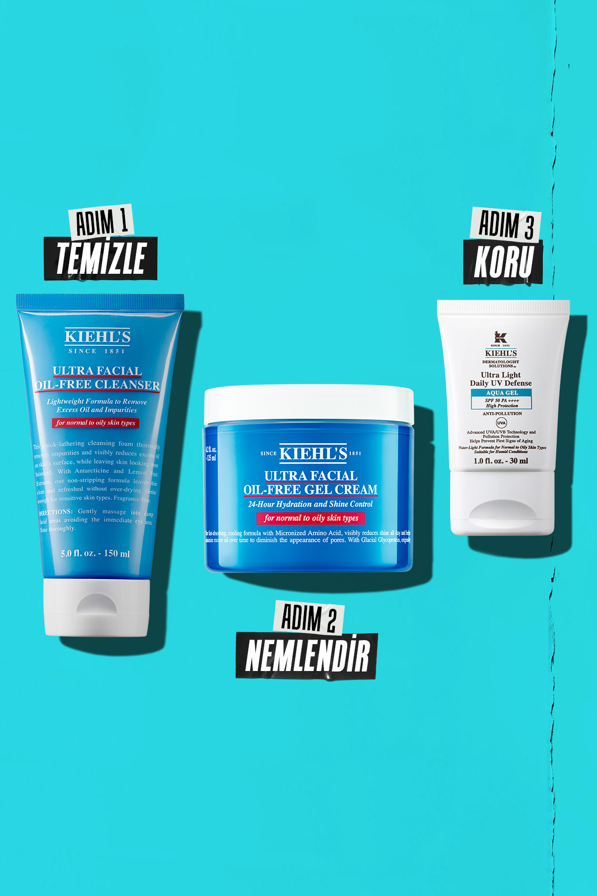Ultra Light Günlük Uv Koruyucu Aqua Jel Güneş Kremi - Spf50 60 ml — LB018100 — تصویر 4 از 8