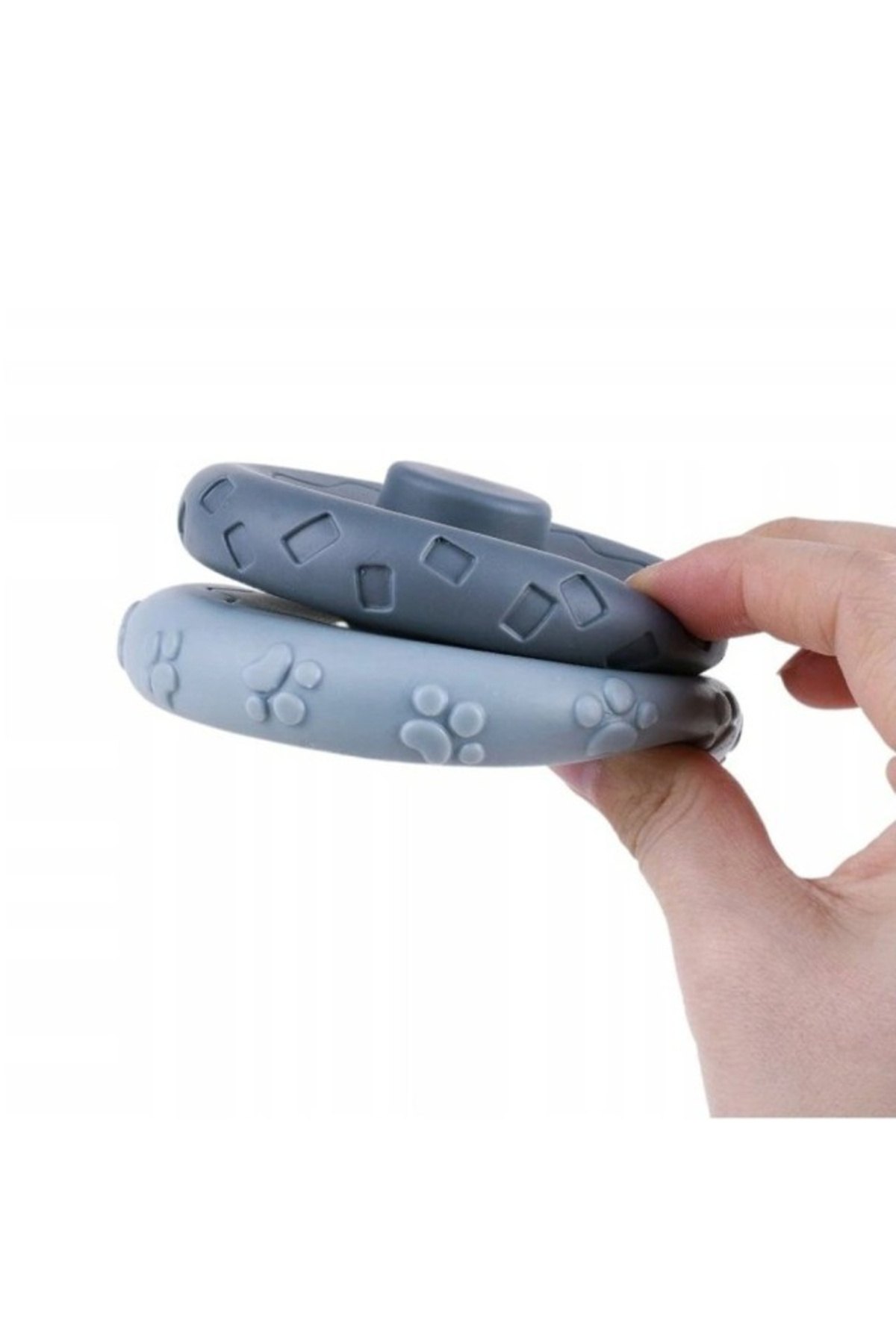 Empria-Jucarii cuburi de construit 3D din silicon pentru bebelusi, 13 cuburi si discuri conectabile, 11