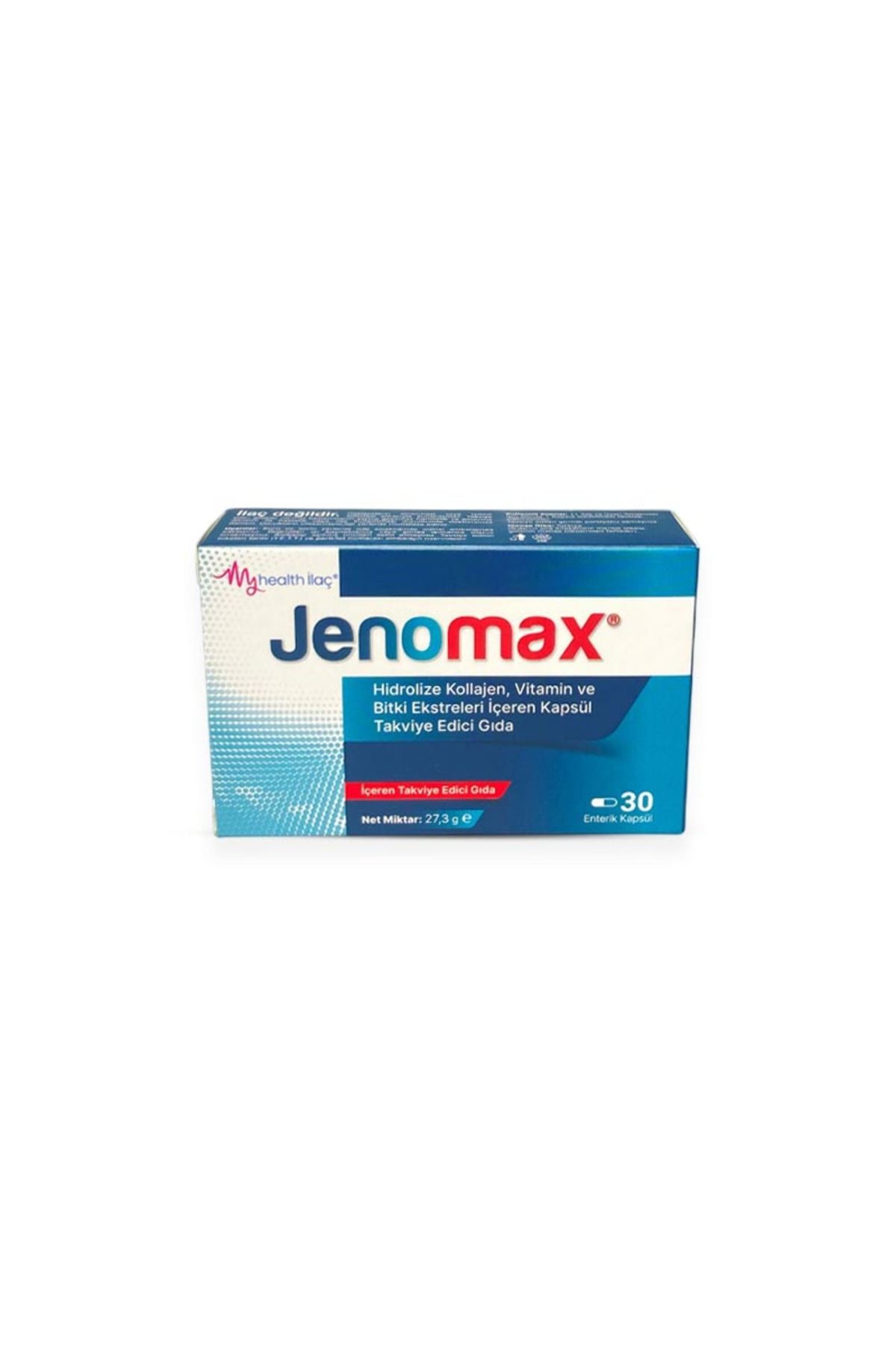My Health Jenomax Hidrolize Kollejen Vitamin Bitki Ekstreleri İçeren Kapsül Takviye Edici Gıda