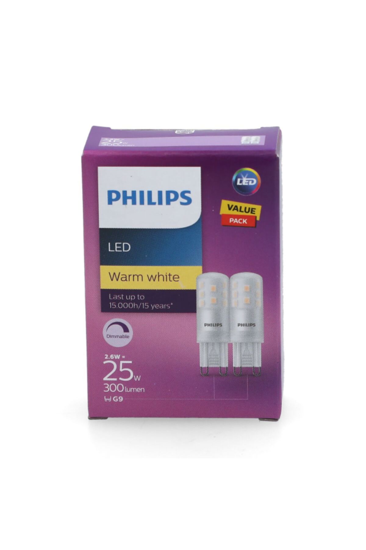 Philips-2-Piece Dimmable G9 LED Capsule 5