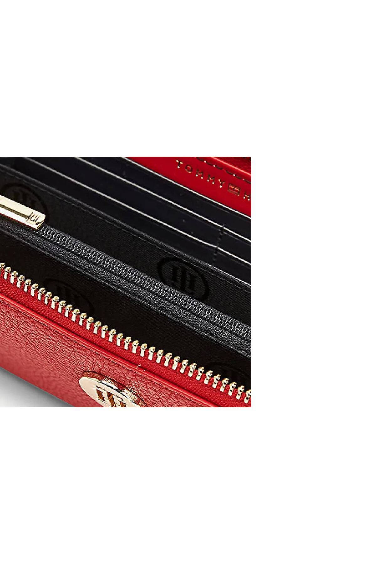 Tommy Hilfiger-Red Women's Wallet Aw0Aw08603 0Kp 4