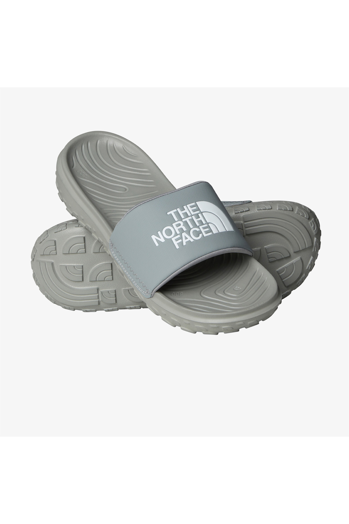 THE NORTH FACE-Ανδρικές γκρι παντόφλες Never Stop Cush 6