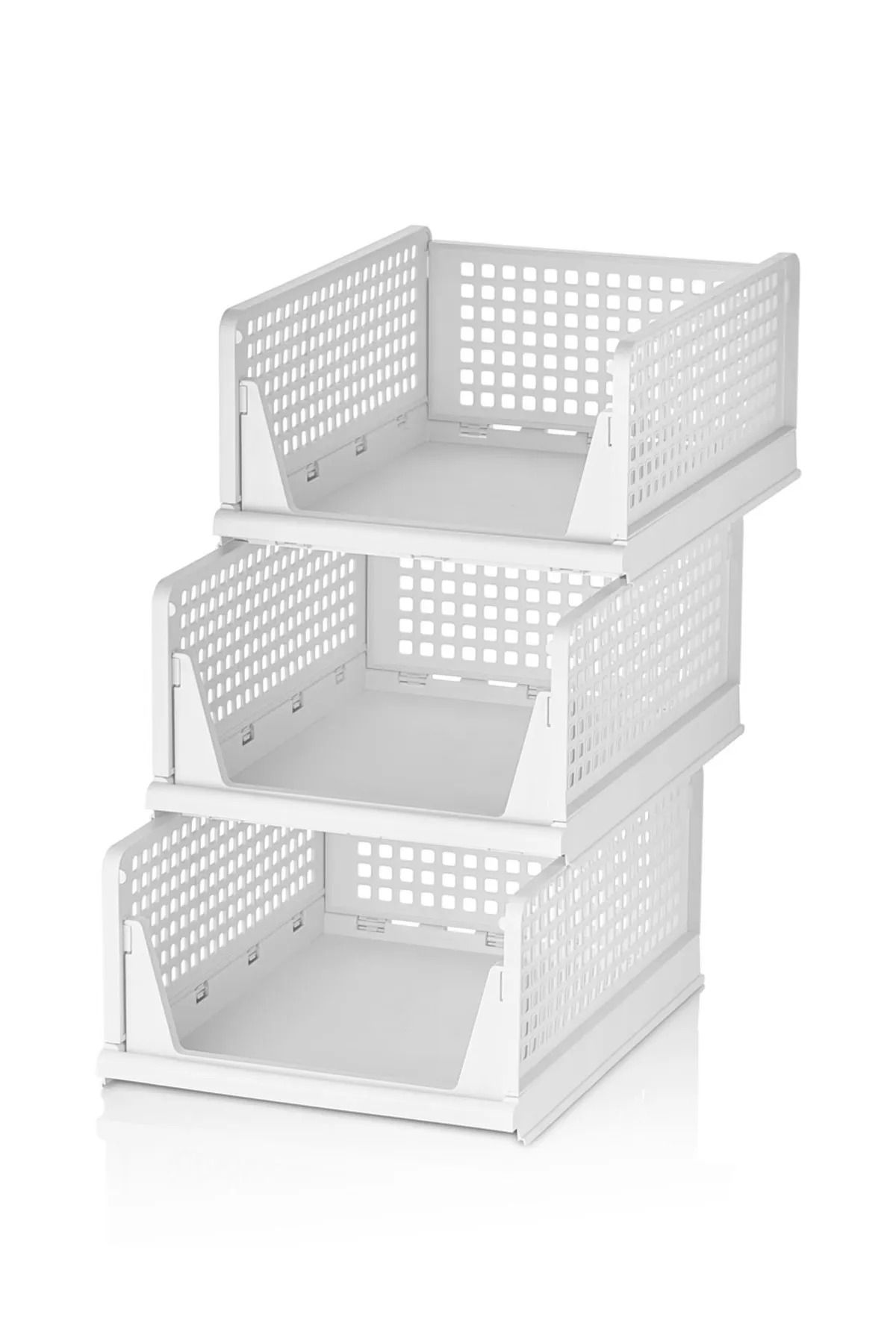 Kitchen Life-3-Shelf Sliding Shelf System Cabinet Organizer Drawer and Multi-Purpose Organizer 5