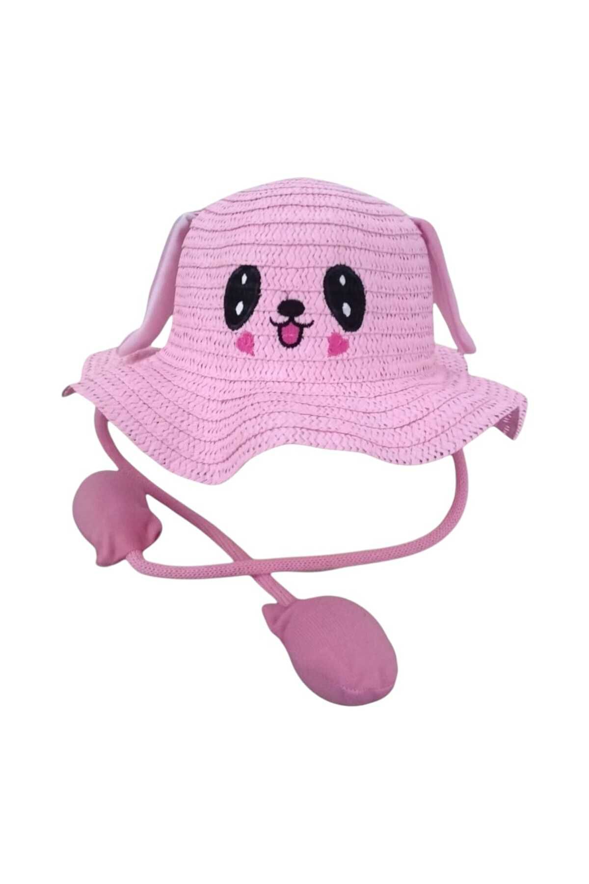Aware Time-Kitti 6-12 Years Old Children Play Ear Straw Fedora Hat 1