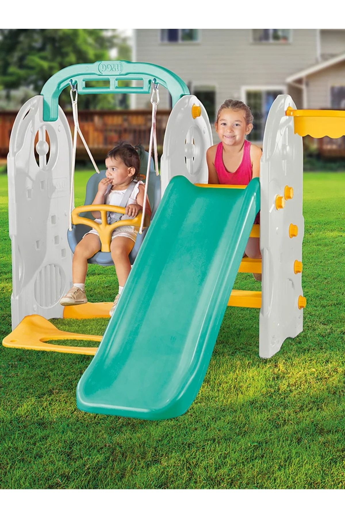 YILDIRIM OYUNCAK 24 Ay Ve Üzeri 123 cm Büyük Oyun Parkı - 4ü 1 Arada Oyun Parkı