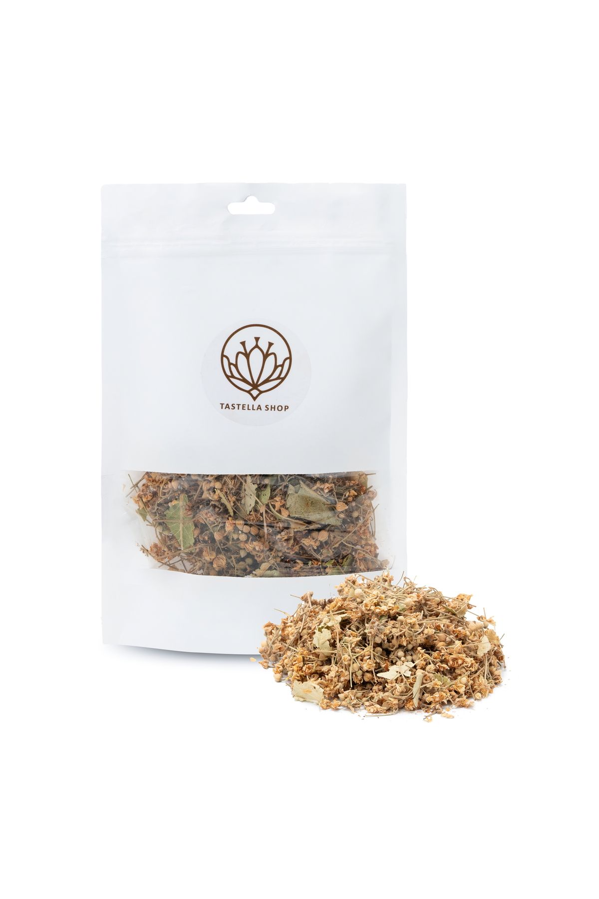 Tastella Shop Çiçek Ihlamur Çayı (150gr), Lüks Kalite, Katkı Maddesiz Ihlamur Çayı, Gerçek Ihlamur Çiçeği Çayı