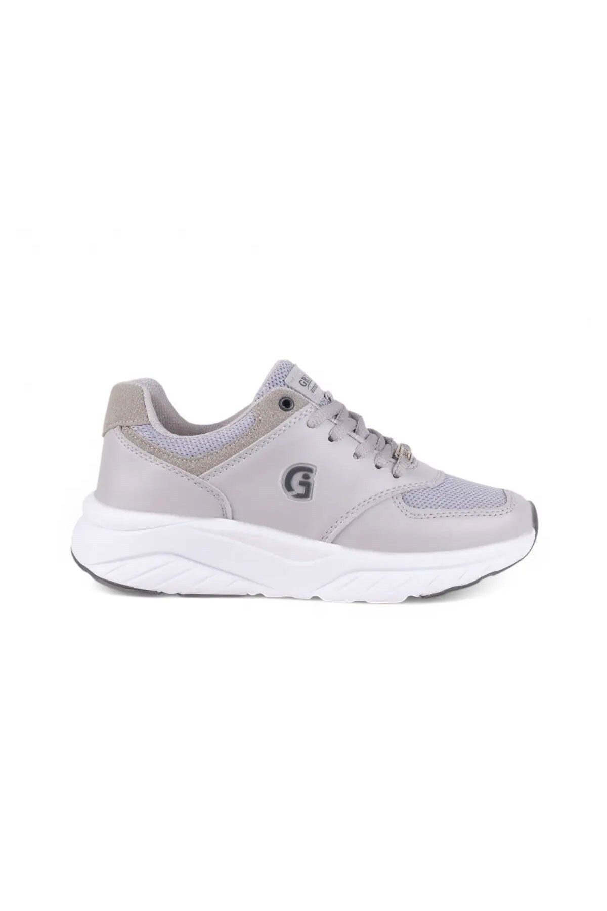 royalmoni Gri Füme Ortopedik Konforlu Kadın Spor Ayakkabı Günlük Sneaker Grijak 417