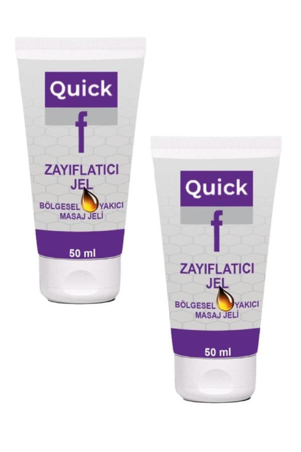 Natural Creams Quick Gel Bölgesel İncelme Masaj ve Bakım Kremi 50 ml x 2 adet