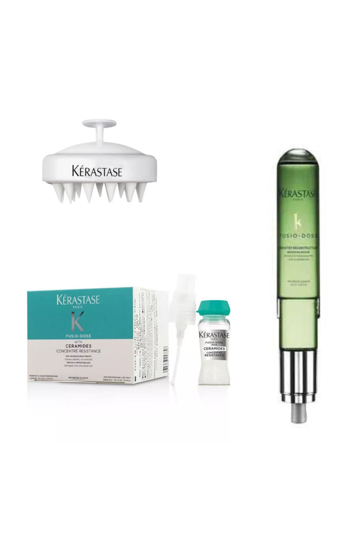 Kerastase Fusıo Dose Concantre 10*12ml Booster 120ml Silikon Masaj Tarağı
