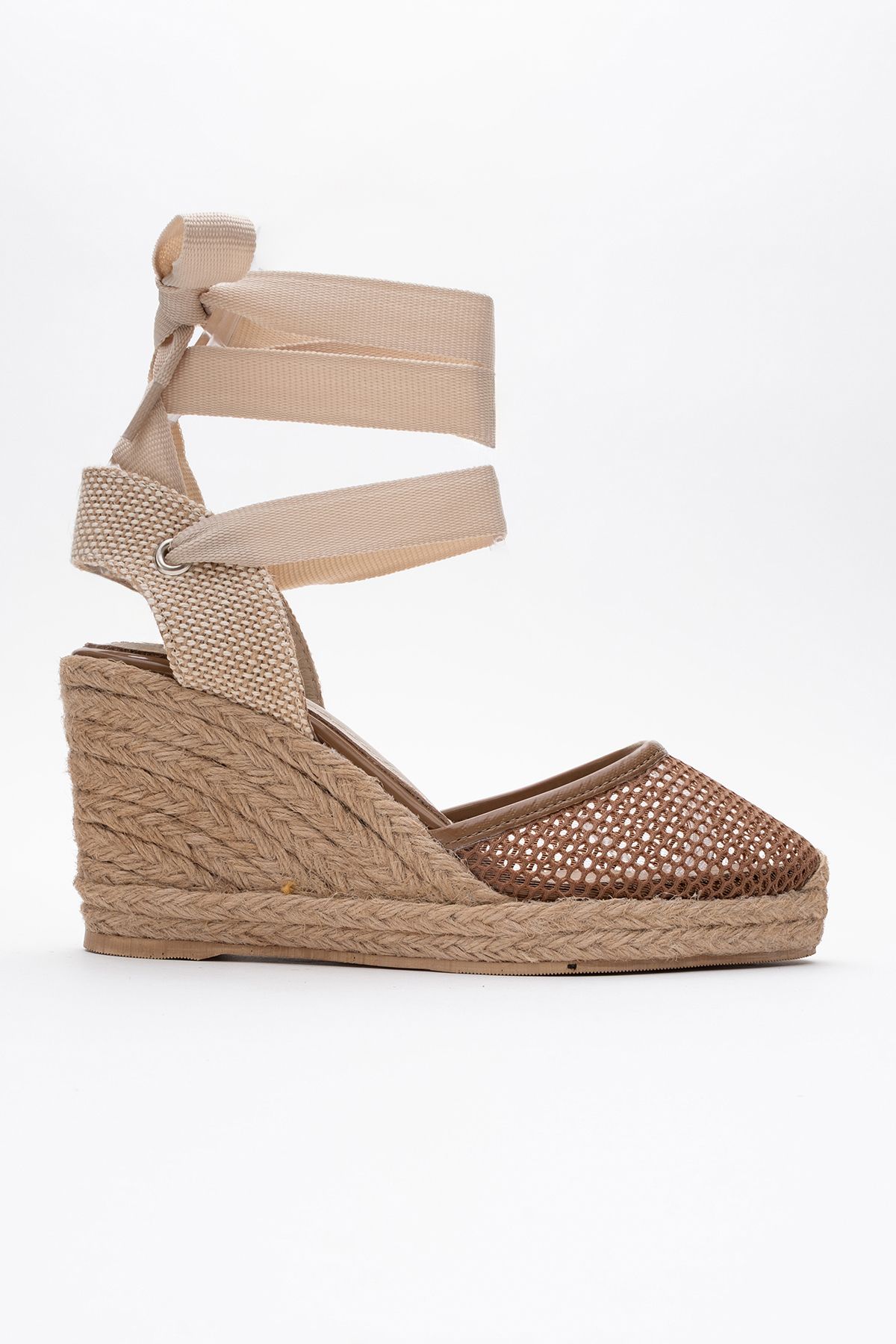 صندل چند رنگ زنانه Lions taba misis چرم پر کردن های پاشنه luvishoes