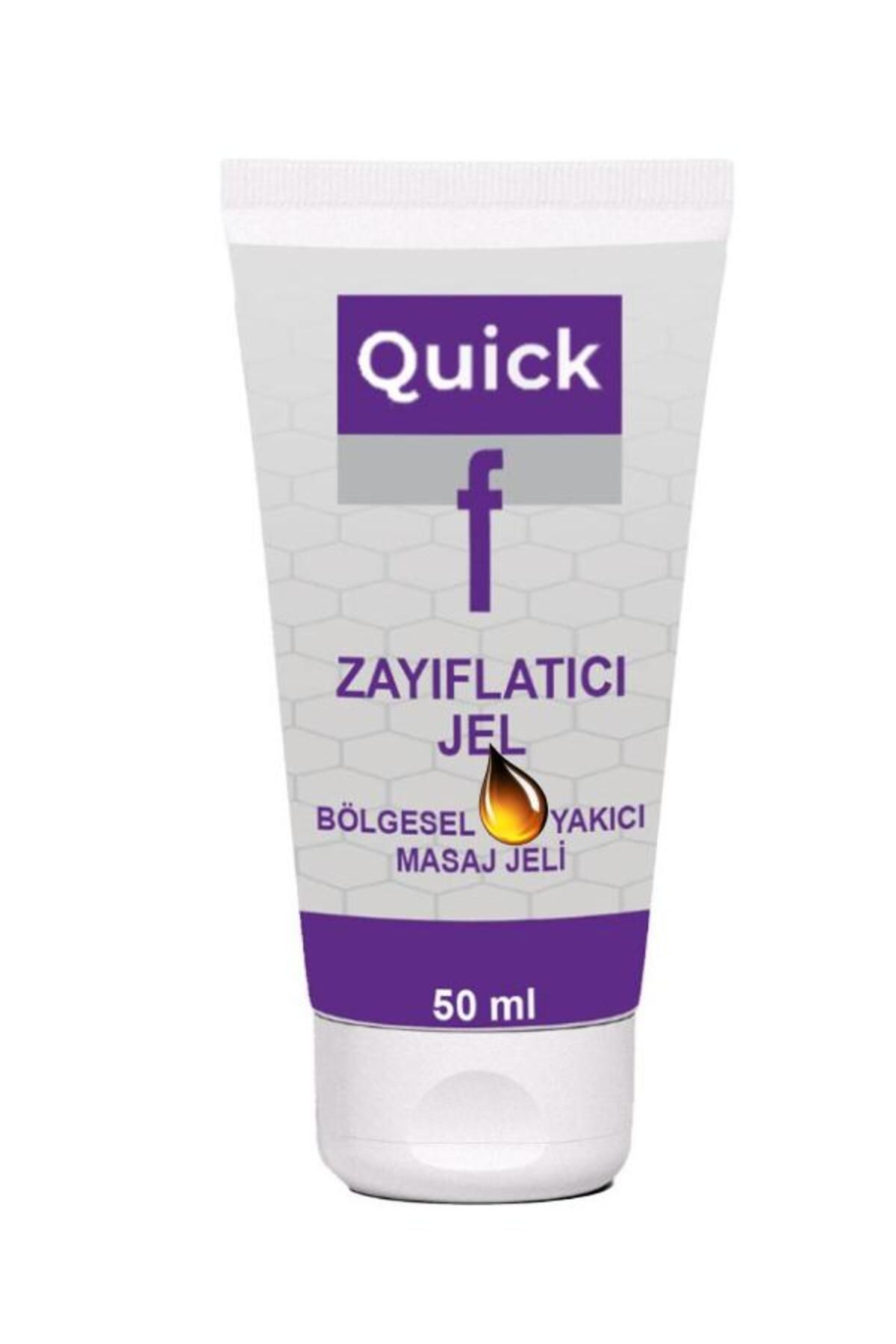Natural Creams Quick Gel Bölgesel İncelme Masaj ve Bakım Kremi 50 ml x 1 adet