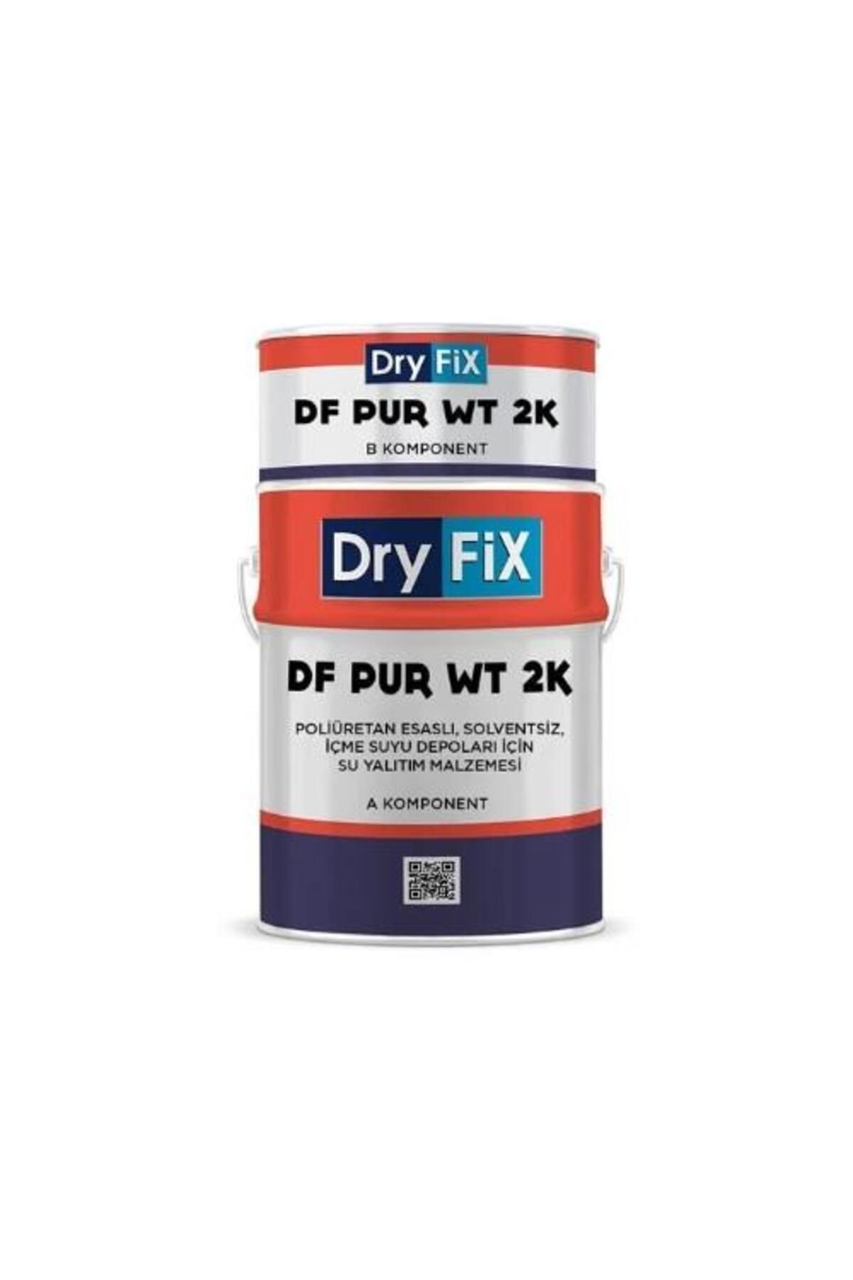 Dryfix Df Pur Wt 2K İçme Suyu Depoları İçin Poliüretan Su Yalıtımı 24 Kg Mavi
