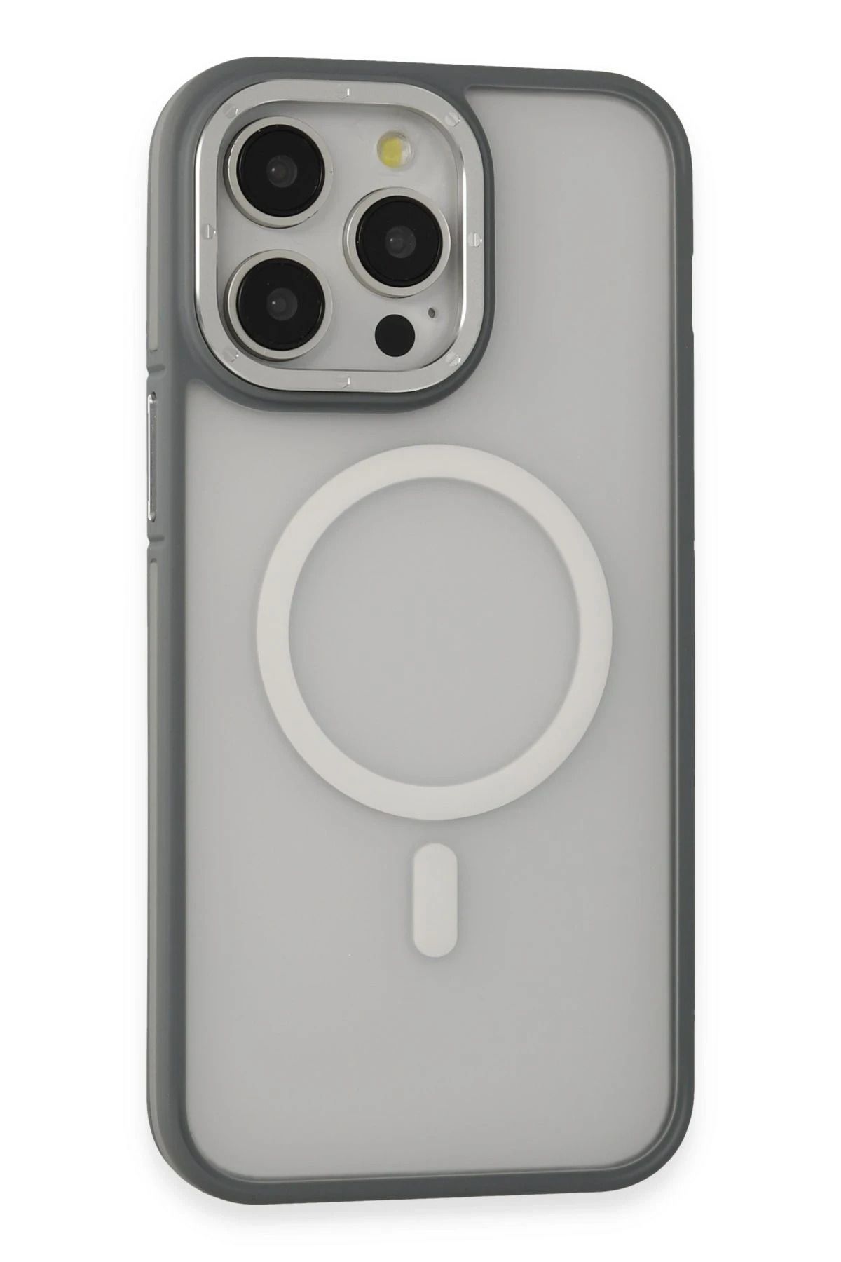 Joko iPhone 14 Pro Kılıf Rocky Magsafe Kapak - Gümüş JOJUA