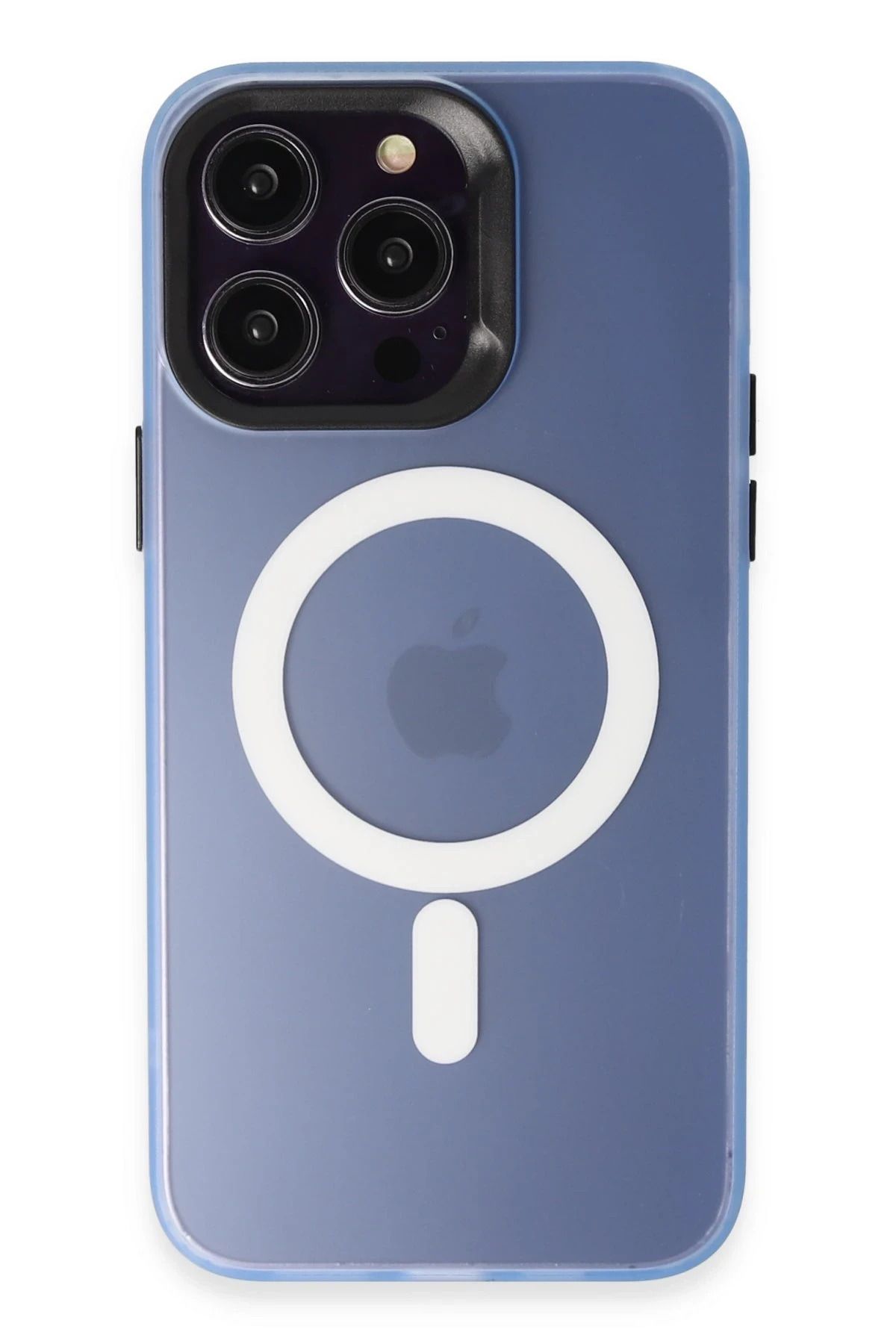 Joko iPhone 14 Pro Max Kılıf Mateks Magsafe Kapak - Sierra Blue JOJUA